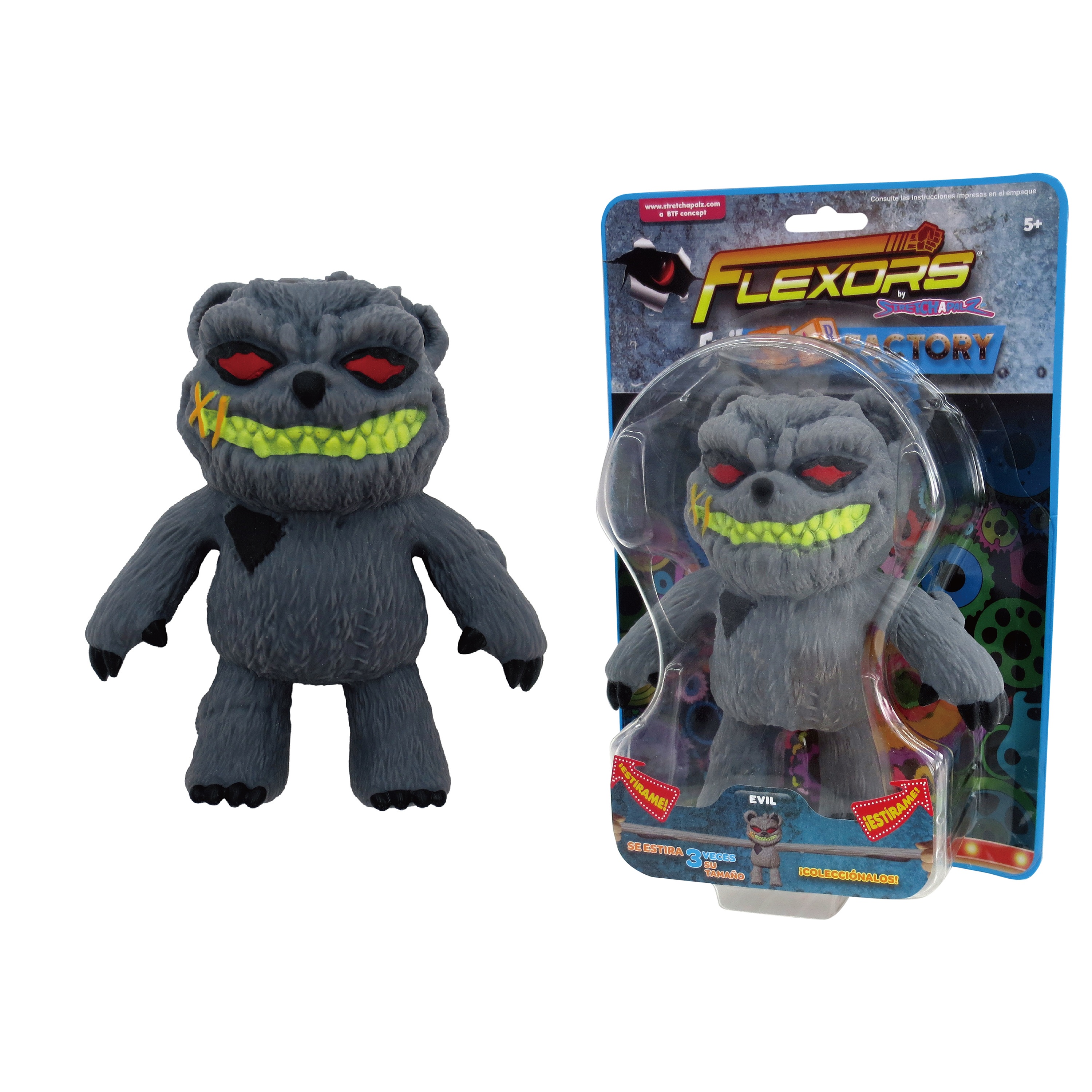 Foto 2 pulgar | Figura Estirable Ruz Flexors Evil Bears (evil 15cm)