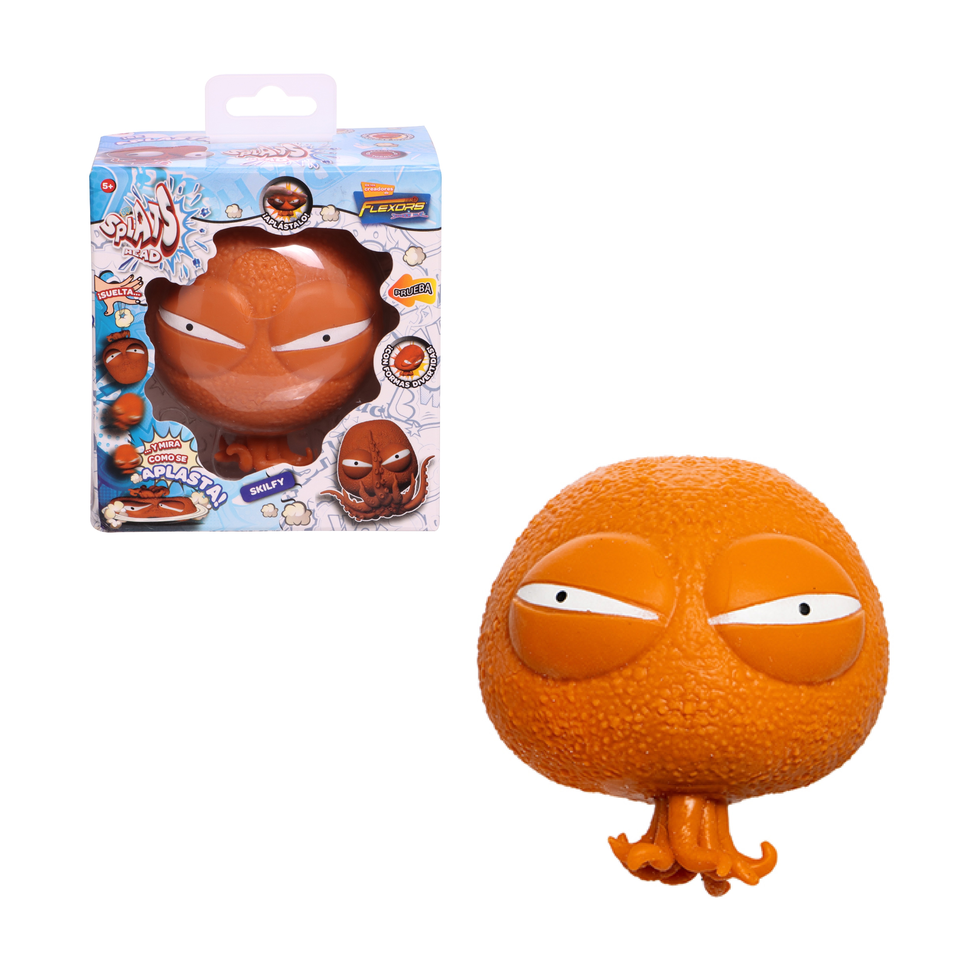 Foto 2 pulgar | Figura Estirable Ruz Flexors Splatz Heads (skilfy 15cm)