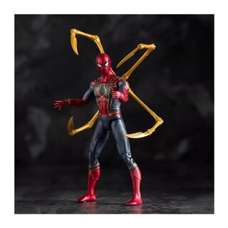 Foto 3 | Spiderman Con Figura Acción Articulada Con Luz Rojo/azul, Belug