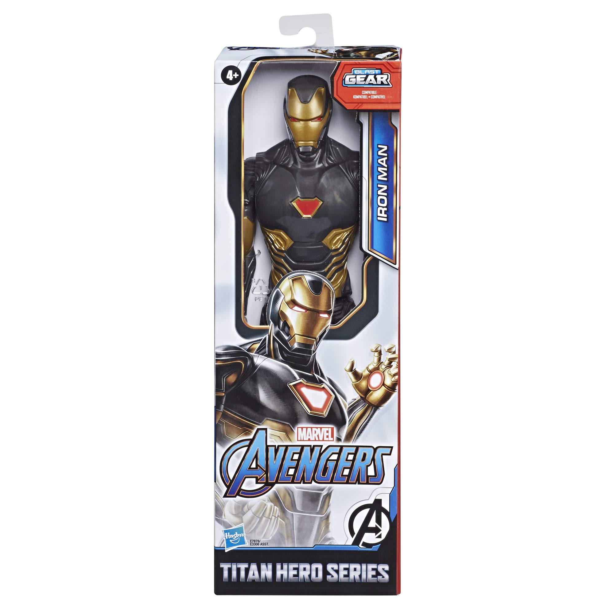 Foto 3 pulgar | Figura De Acción Marvel Avengers Titan Hero Iron Man 30 Cm - Venta Internacional.
