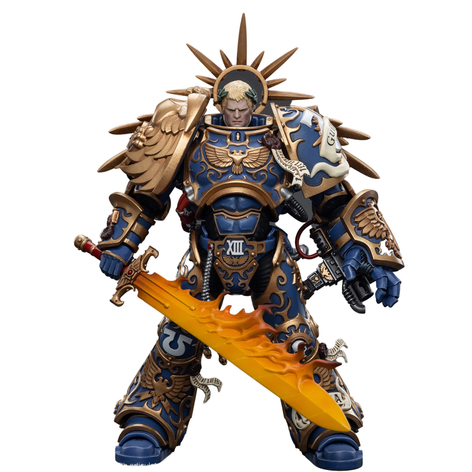 Foto 4 pulgar | Figura De Acción Joytoy Warhammer 40k Ultramarines Roboute Guilliman - Venta Internacional.