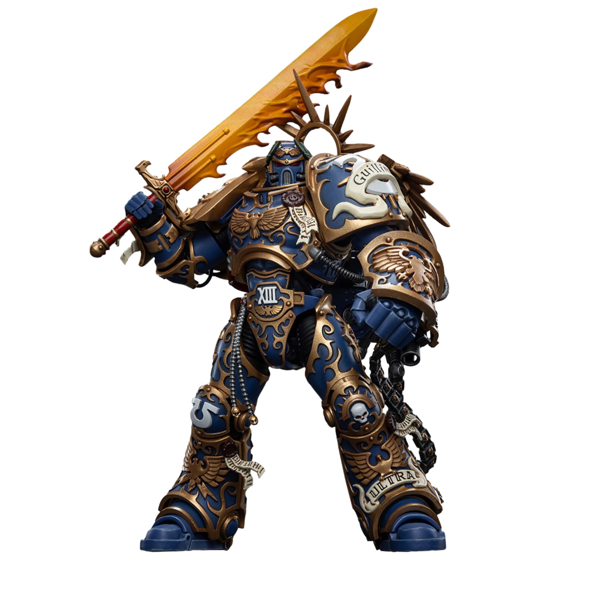 Foto 6 pulgar | Figura De Acción Joytoy Warhammer 40k Ultramarines Roboute Guilliman - Venta Internacional.