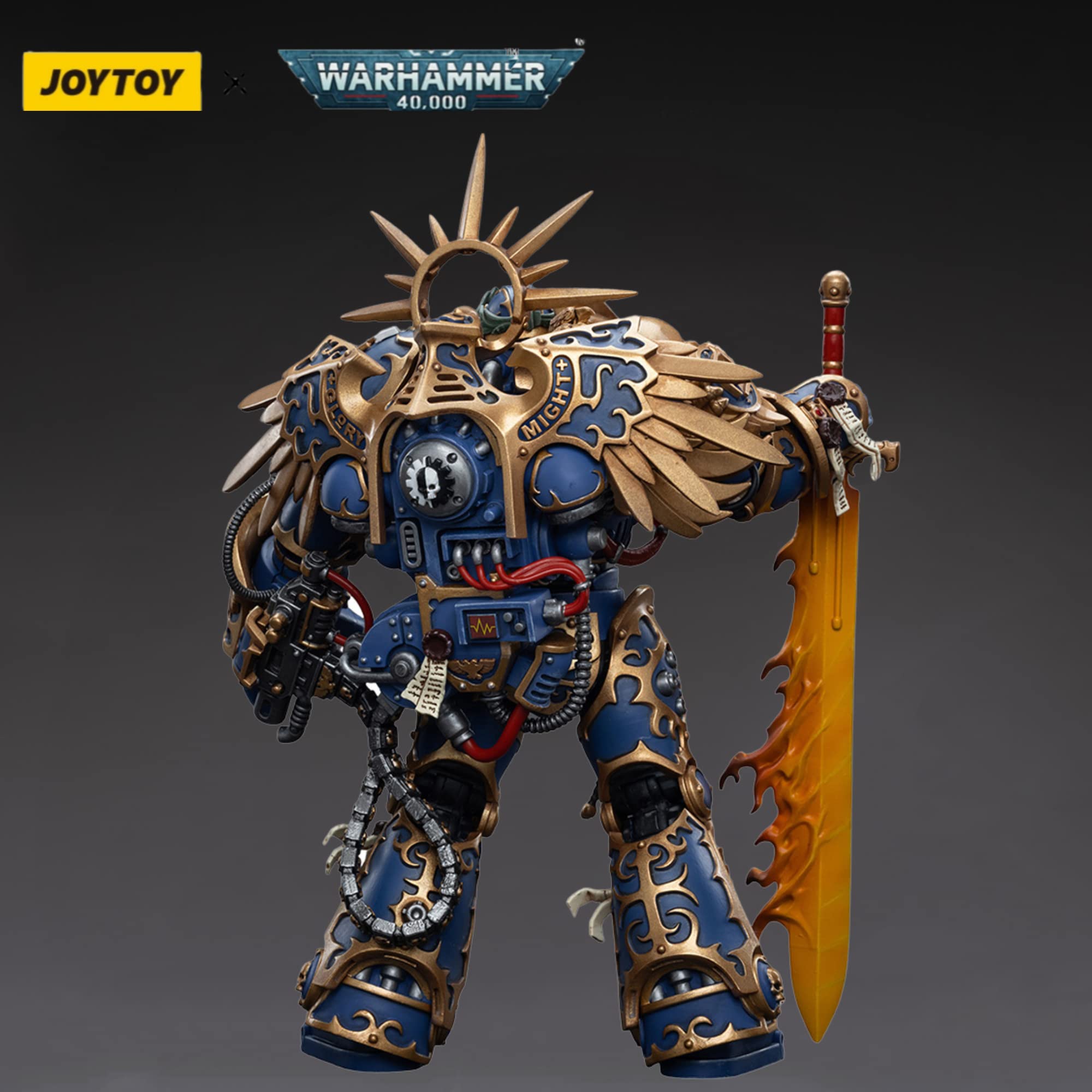 Foto 7 pulgar | Figura De Acción Joytoy Warhammer 40k Ultramarines Roboute Guilliman - Venta Internacional.