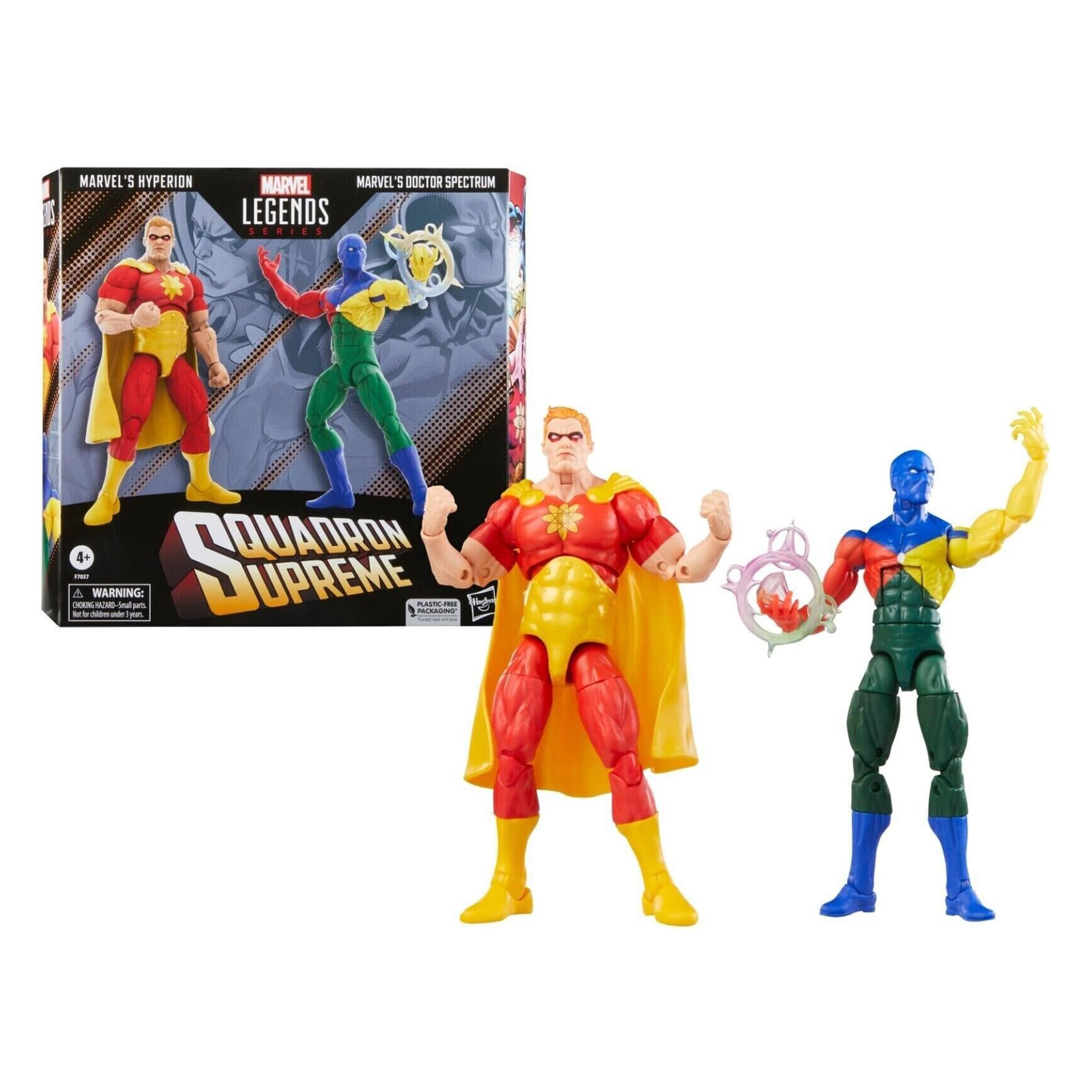 Foto 8 pulgar | Figuras De Acción Marvel Squadron Supreme Legends, 15 Cm, Paquete De 2 - Venta Internacional.