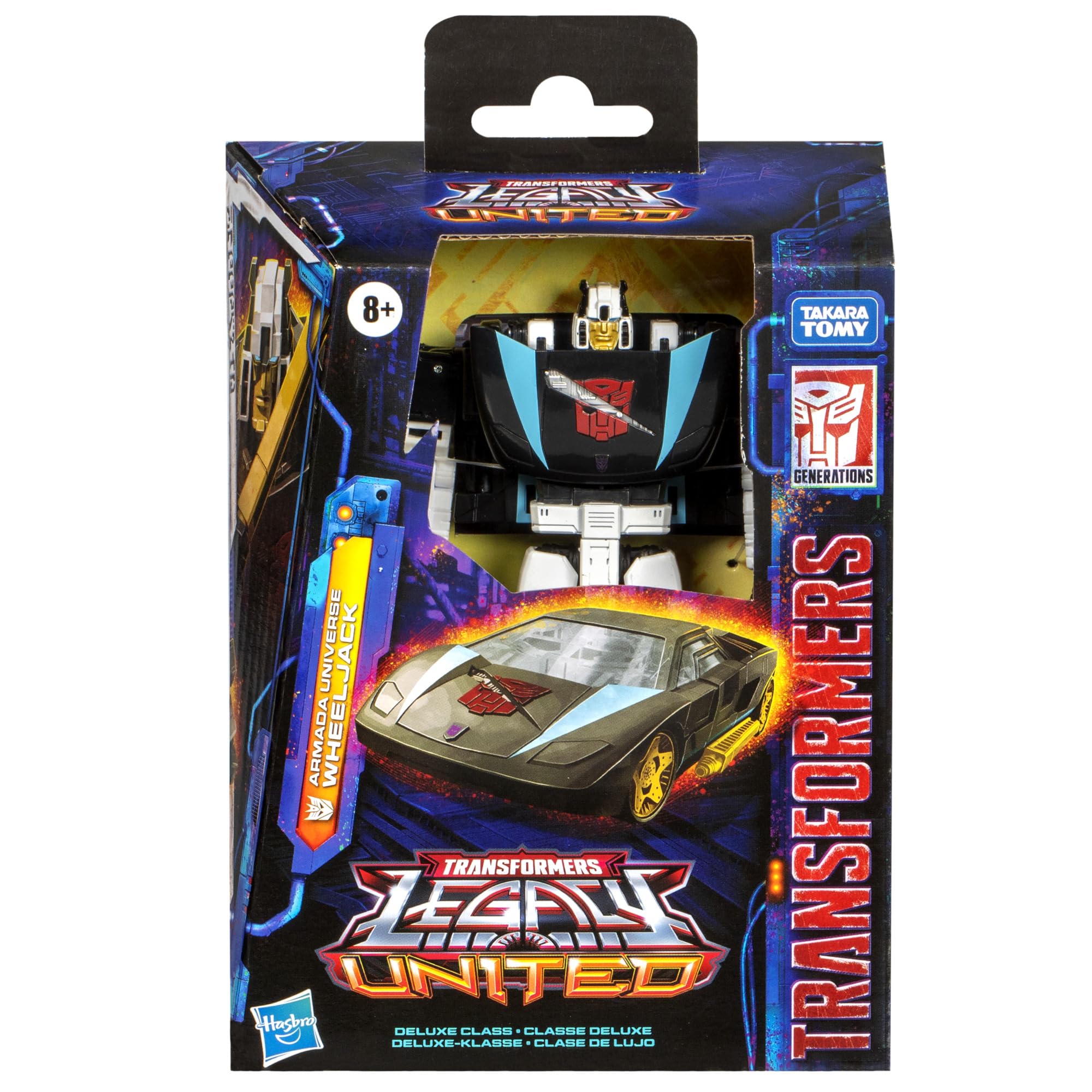 Foto 2 | Figura De Acción Transformers Legacy Deluxe Wheeljack 14 Cm - Venta Internacional.