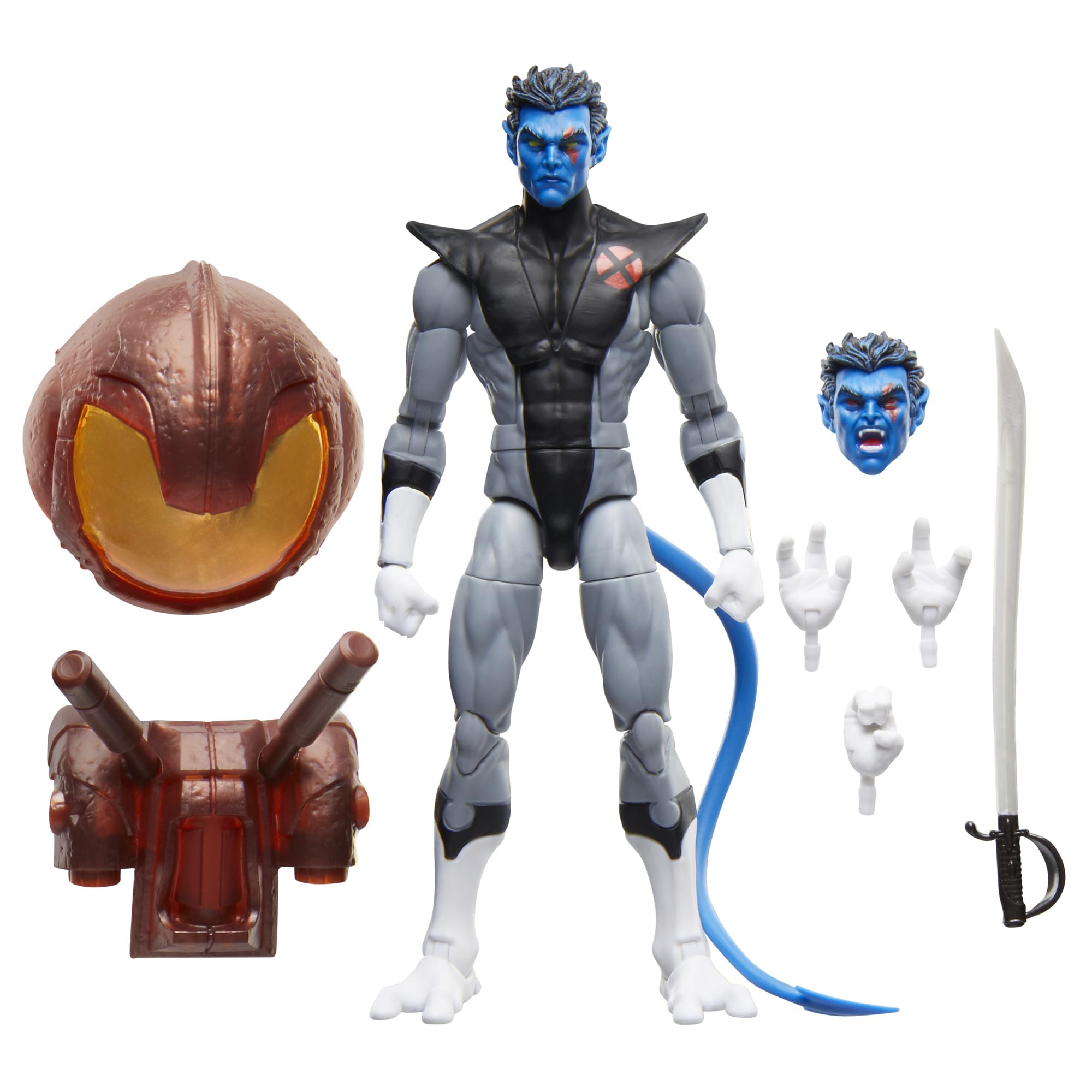 Foto 2 pulgar | Figura De Acción Marvel Legends Series Nightcrawler X-men - Venta Internacional.