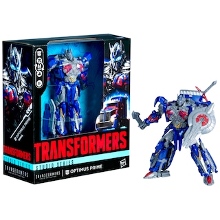 Foto 3 | Figura De Acción Optimus Prime, Líder De La Serie Transformers Studio - Venta Internacional.