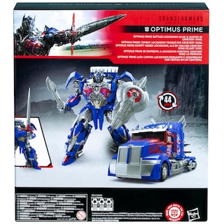 Foto 5 | Figura De Acción Optimus Prime, Líder De La Serie Transformers Studio - Venta Internacional.