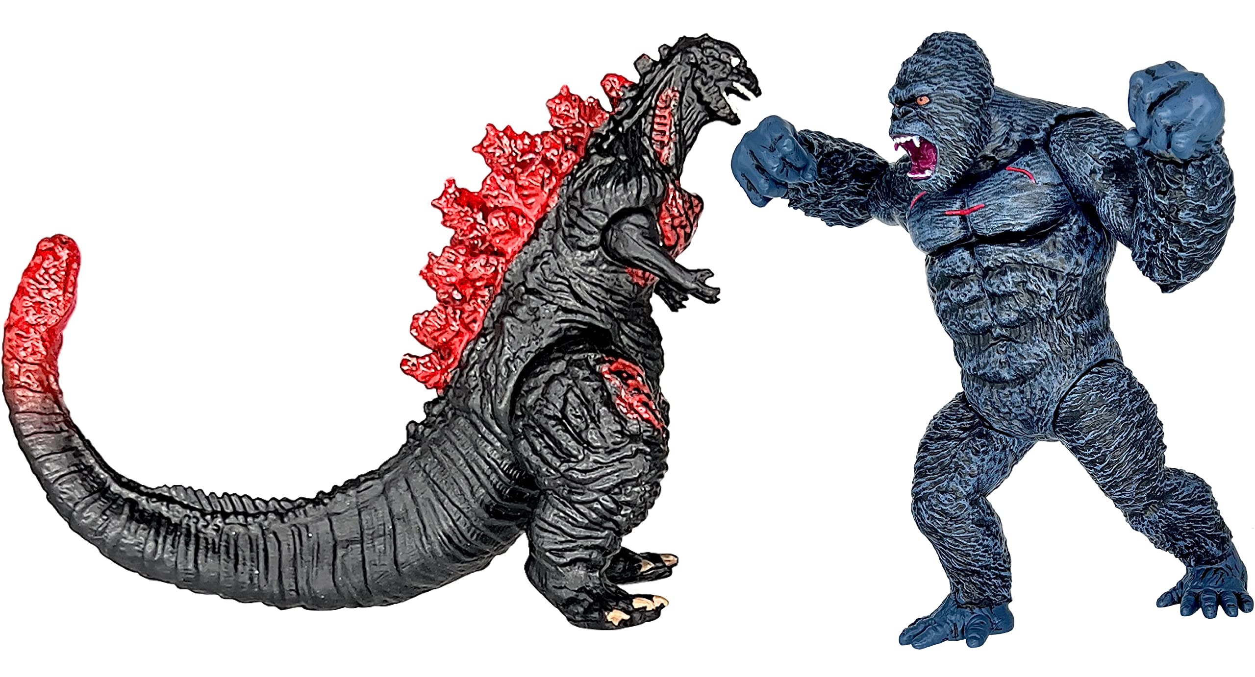 Foto 6 pulgar | Figuras De Acción Twcare Godzilla Vs Kong, Set De 10 - Venta Internacional.