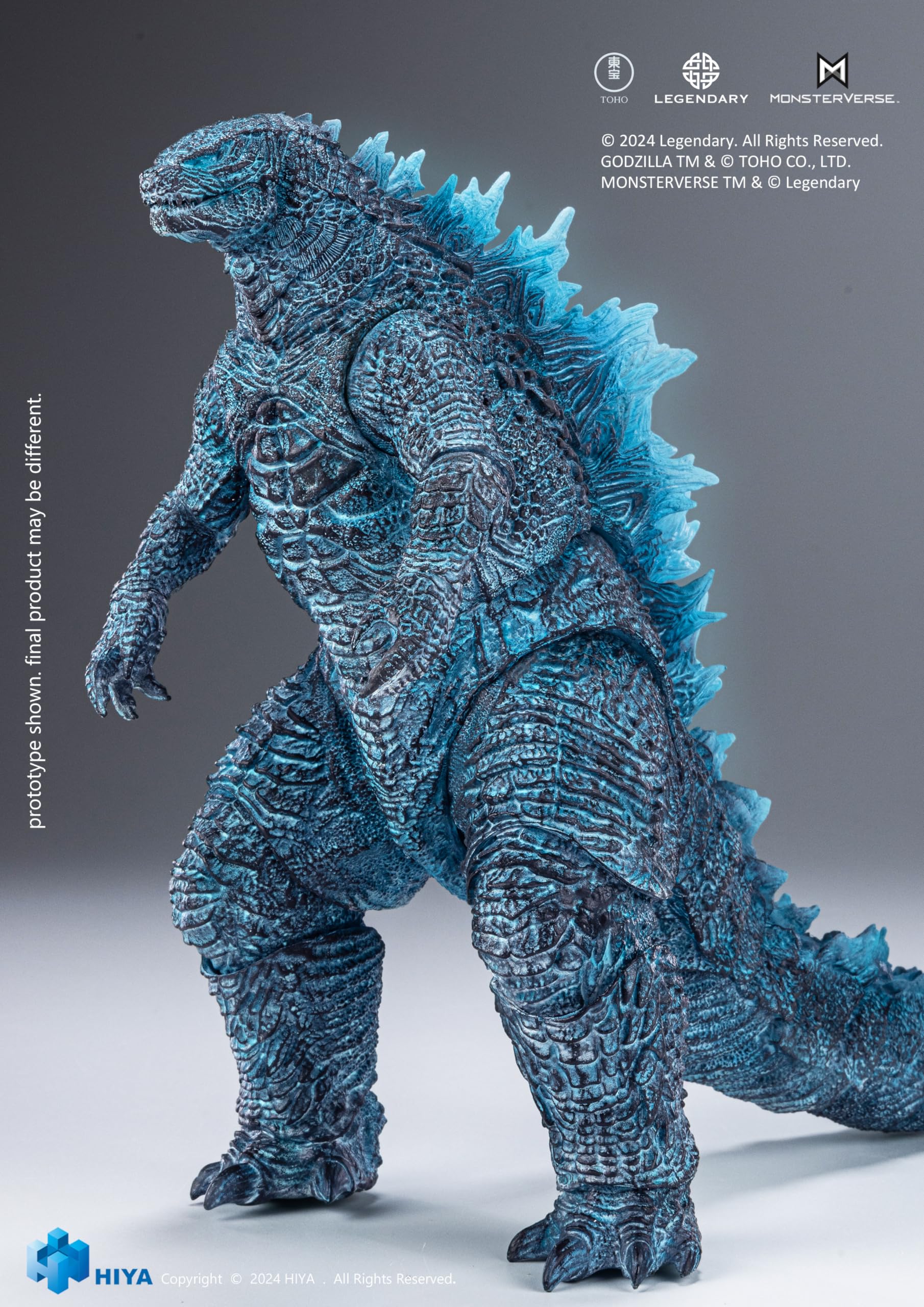 Foto 3 pulgar | Figura De Acción Hiya Toys Godzilla X Kong Energized Godzilla - Venta Internacional.