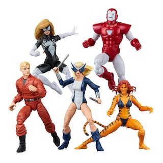 Foto 1 | Figuras De Acción Marvel Legends The West Coast Avengers X5 - Venta Internacional.