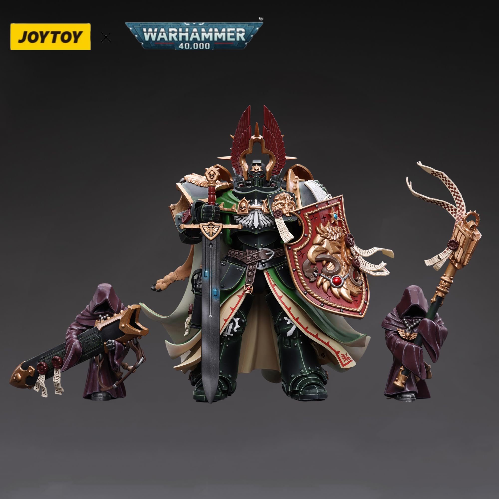 Foto 6 pulgar | Figura De Acción Joytoy Warhammer 40,000 Dark Angels Primarch - Venta Internacional.