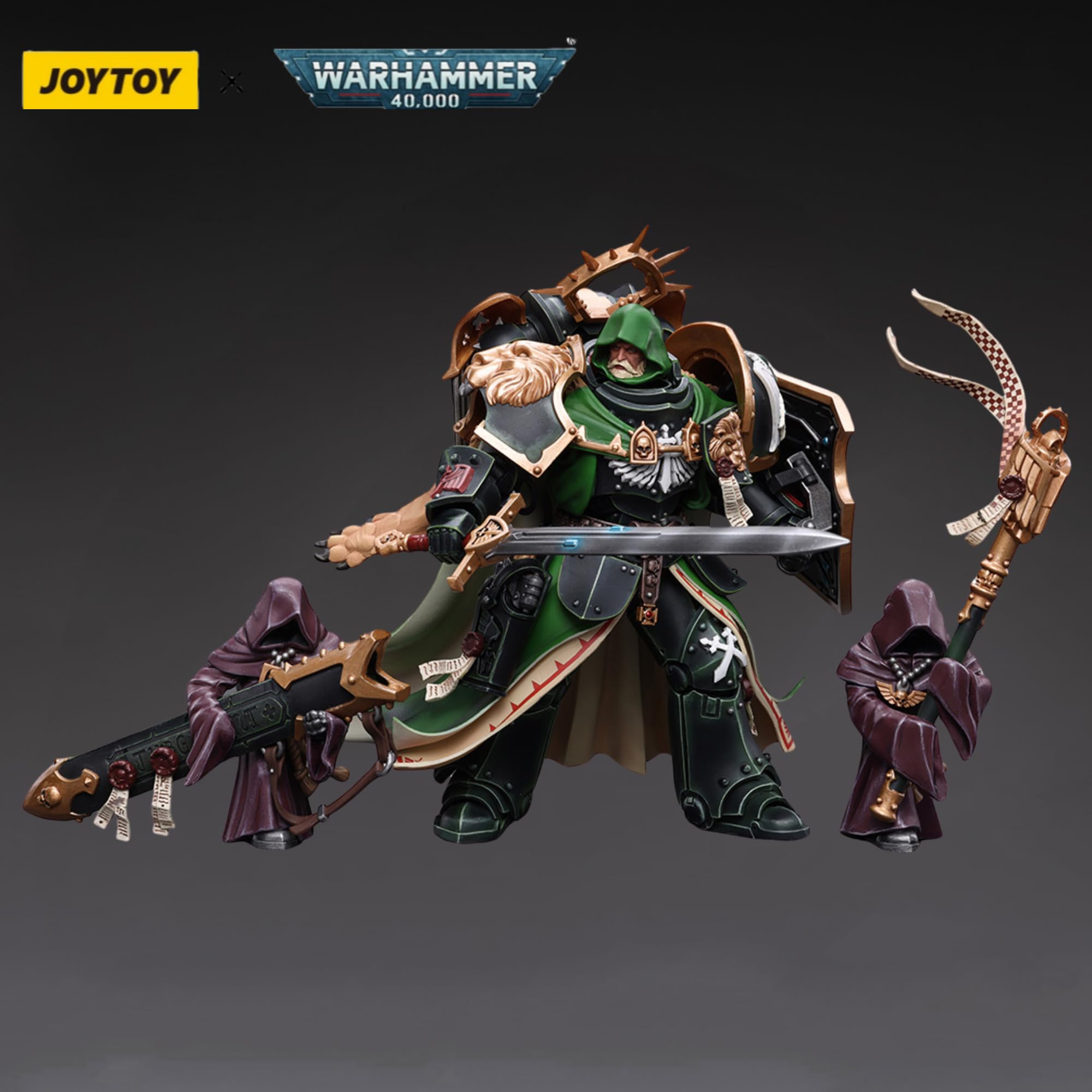 Foto 7 pulgar | Figura De Acción Joytoy Warhammer 40,000 Dark Angels Primarch - Venta Internacional.