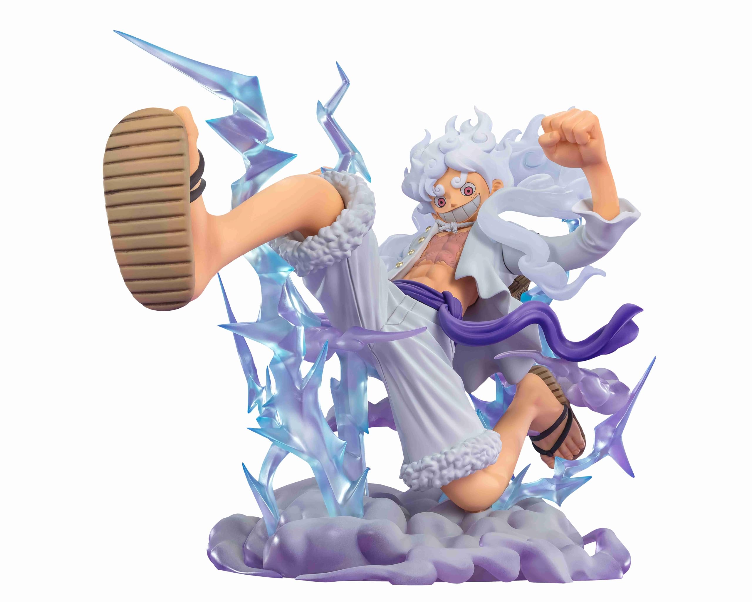 Figura De Colección Tamashii Nations One Piece Luffy Gear 5 - Venta Internacional.