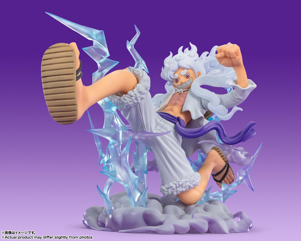 Foto 3 pulgar | Figura De Colección Tamashii Nations One Piece Luffy Gear 5 - Venta Internacional.