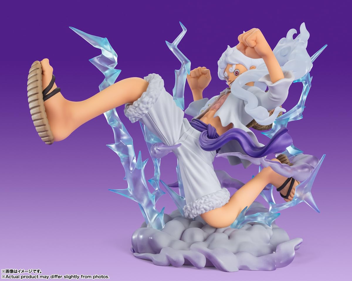 Foto 4 pulgar | Figura De Colección Tamashii Nations One Piece Luffy Gear 5 - Venta Internacional.