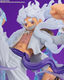 Foto 5 | Figura De Colección Tamashii Nations One Piece Luffy Gear 5 - Venta Internacional.