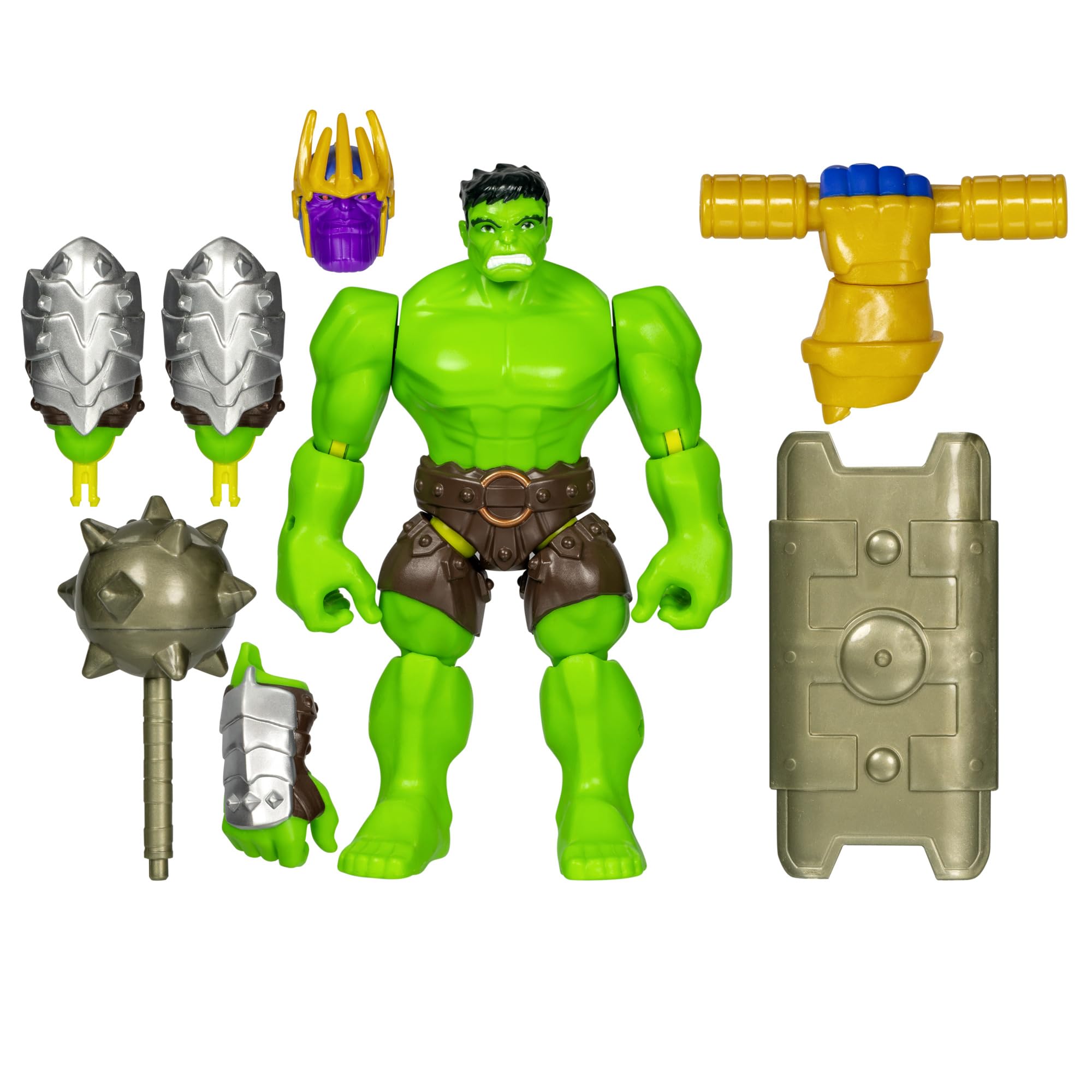 Foto 2 pulgar | Figura De Acción Avengers Marvel Mixmashers Hulk De 13 Cm Con Acc - Venta Internacional.