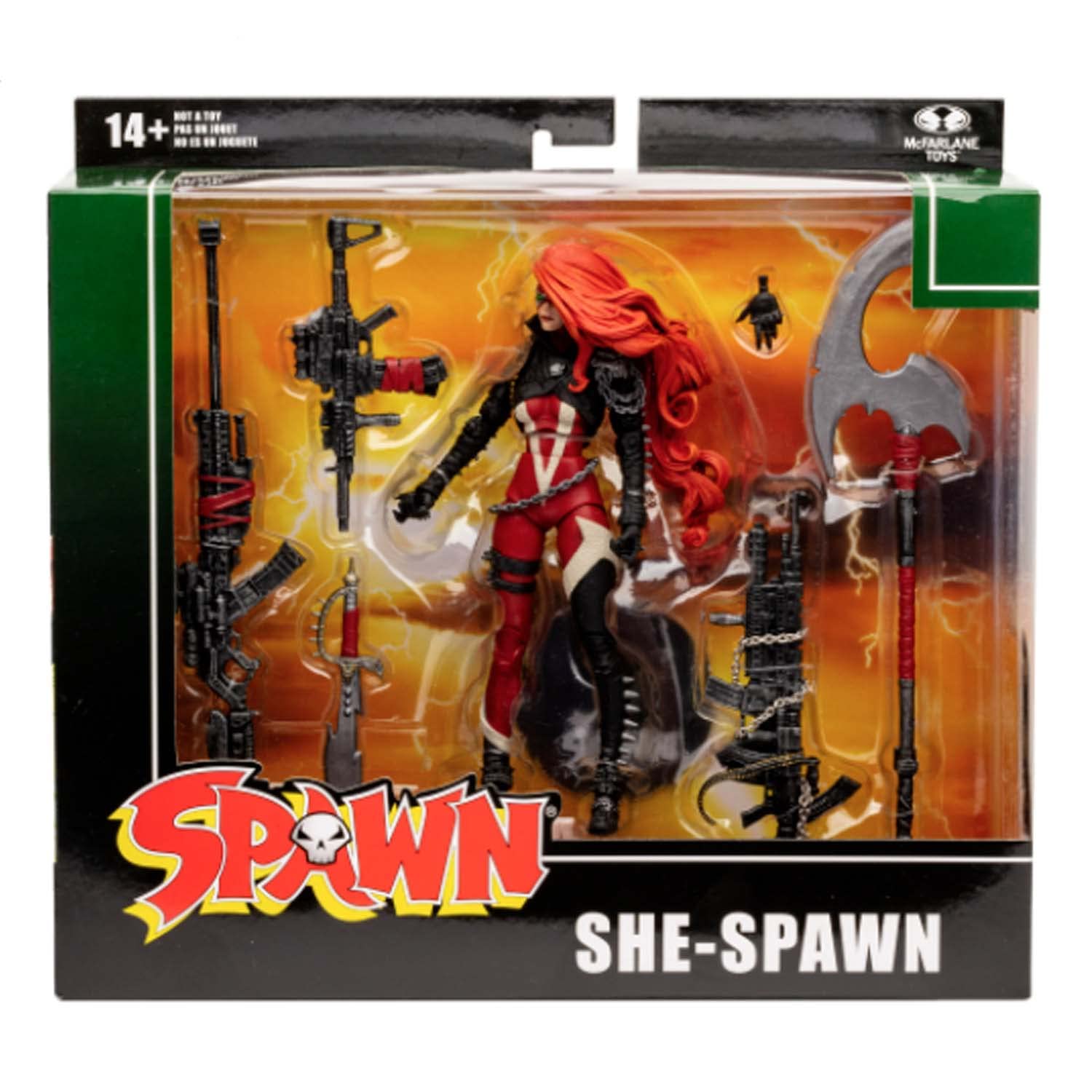 Foto 4 | Figura De Acción Mcfarlane Toys Spawn She Spawn 7 Con 8 Accesos. - Venta Internacional.