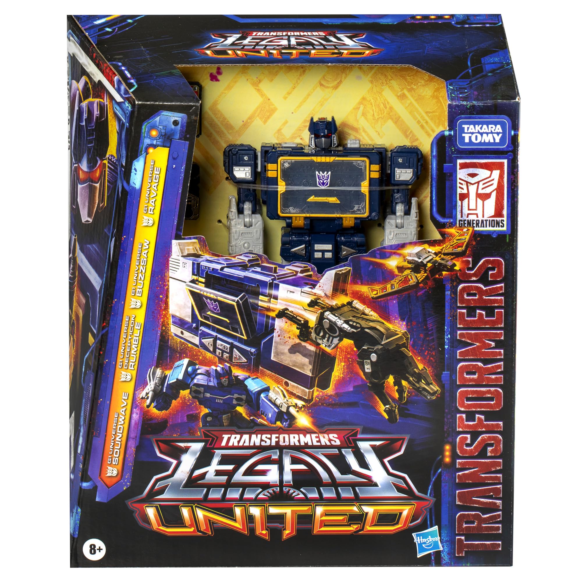 Foto 4 | Figura De Acción Transformers Legacy United Voyager Soundwave - Venta Internacional.