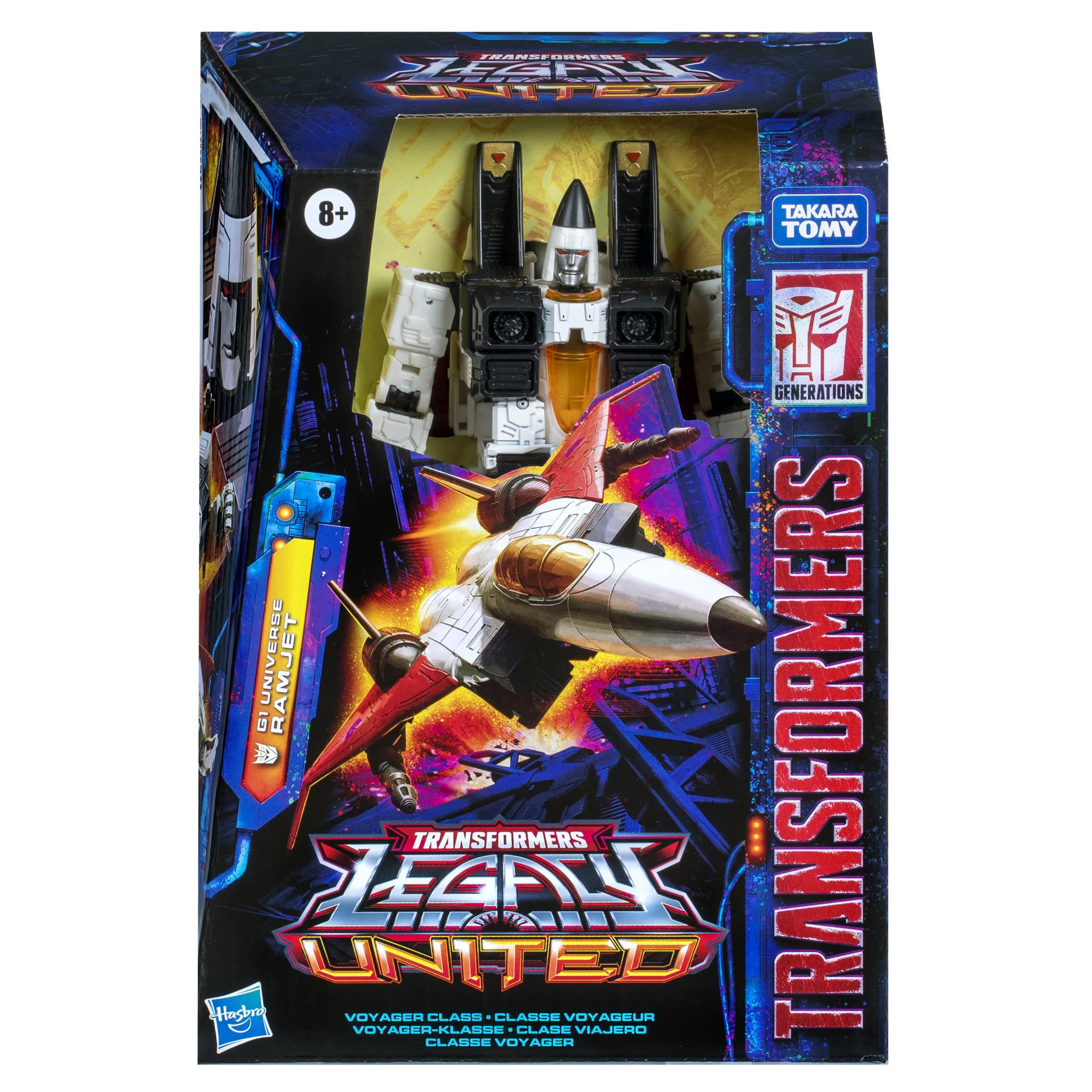 Foto 3 pulgar | Figura De Acción Transformers Legacy United Voyager Ramjet 17,5 Cm - Venta Internacional.