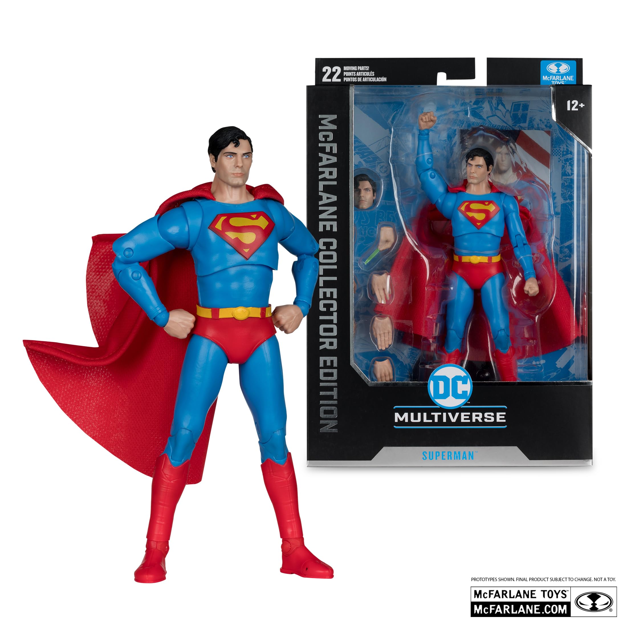 Foto 8 pulgar | Figura De Acción Mcfarlane Toys Dc Multiverse Superman 18 Cm - Venta Internacional.