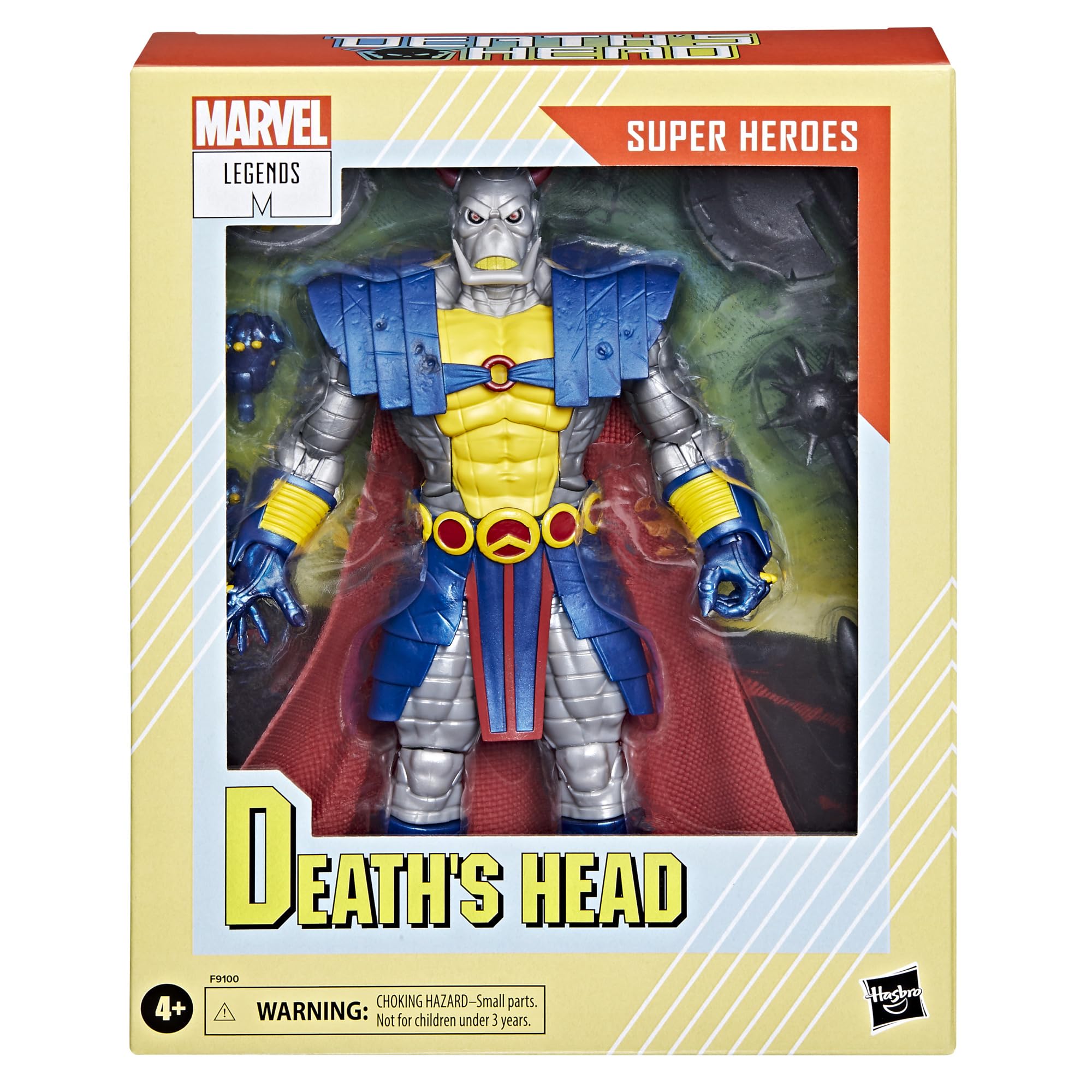 Foto 3 pulgar | Figura De Acción Marvel Legends Series Death's Head 19,4 Cm - Venta Internacional.