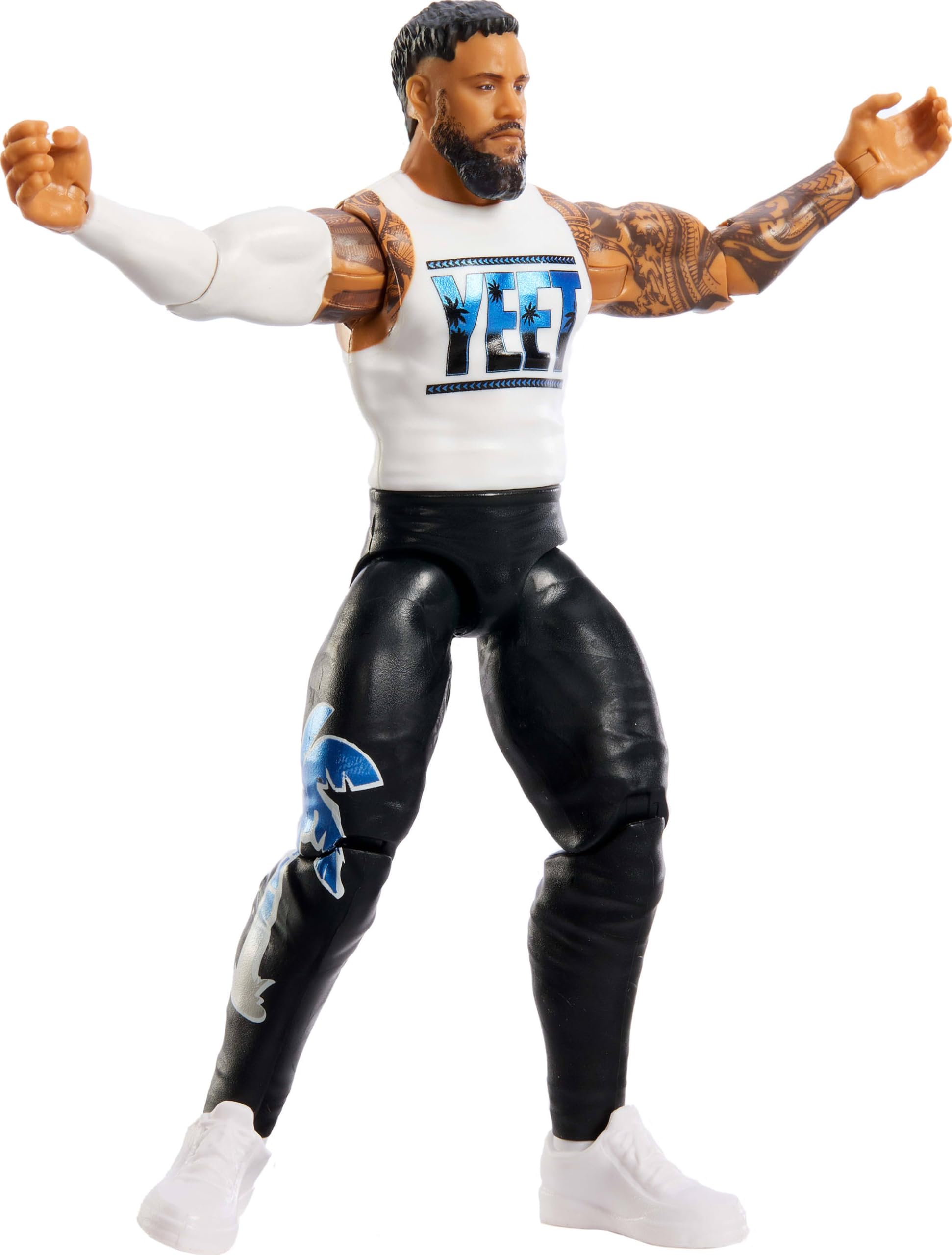 Foto 5 pulgar | Figura De Acción Mattel Wwe Jey Uso Main Event Series #153 - Venta Internacional.