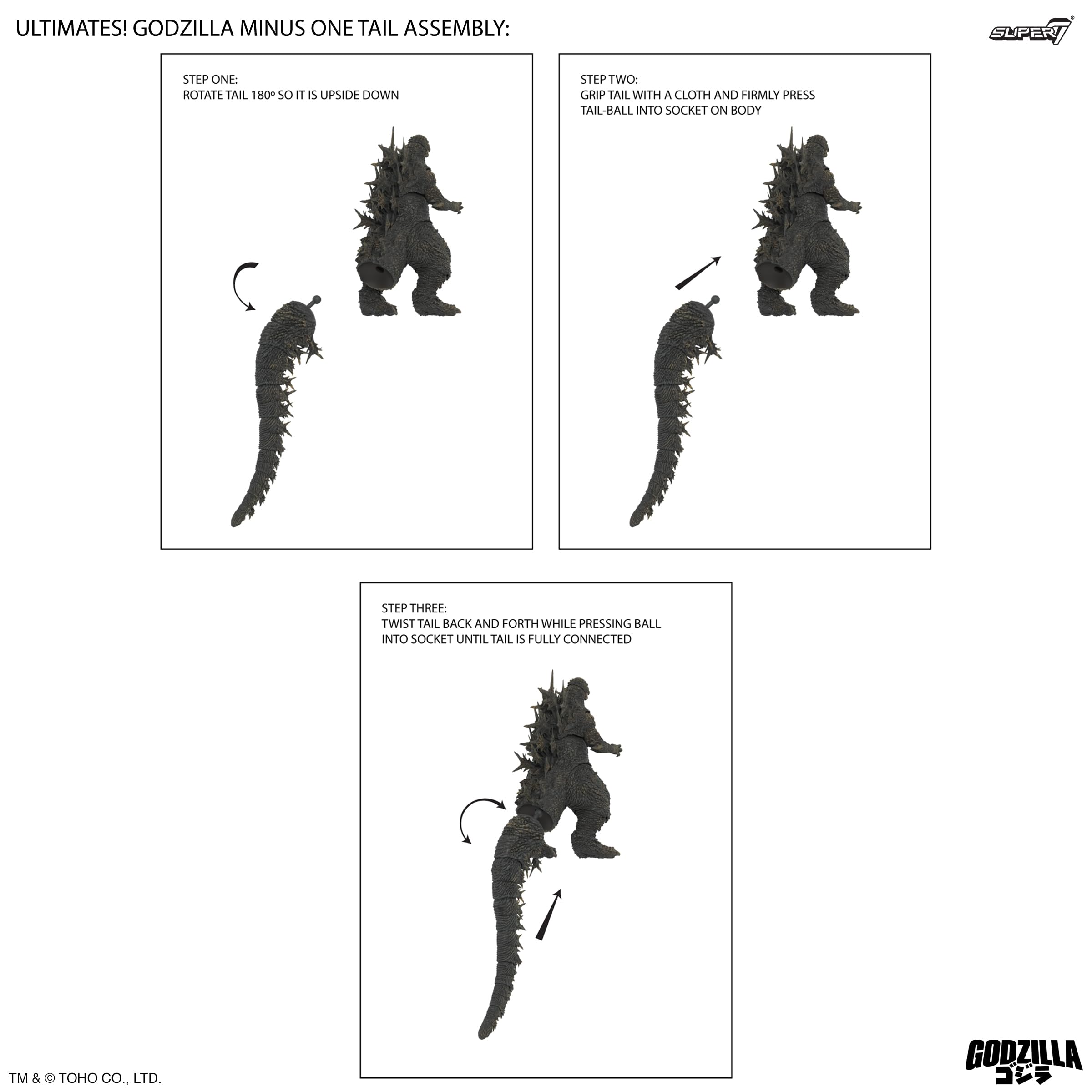 Foto 7 pulgar | Figura De Acción Super7 Ultimates! Toho Godzilla Menos Uno - Venta Internacional.