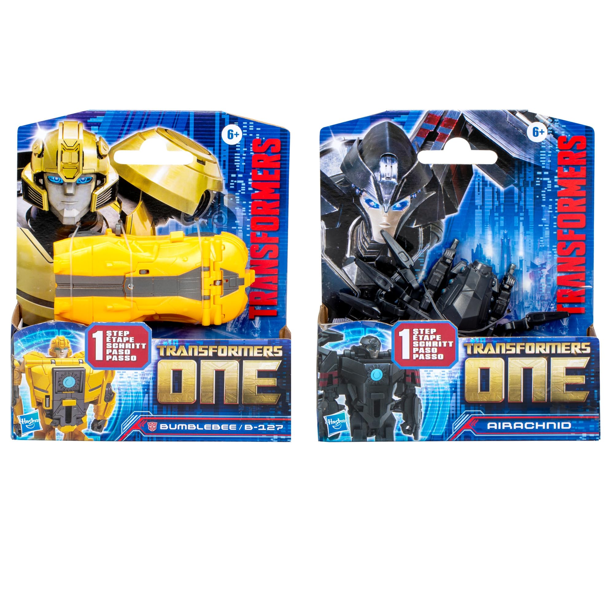 Foto 3 pulgar | Figuras De Acción Transformers One Cog Changer Bumblebee & Airachnid - Venta Internacional.
