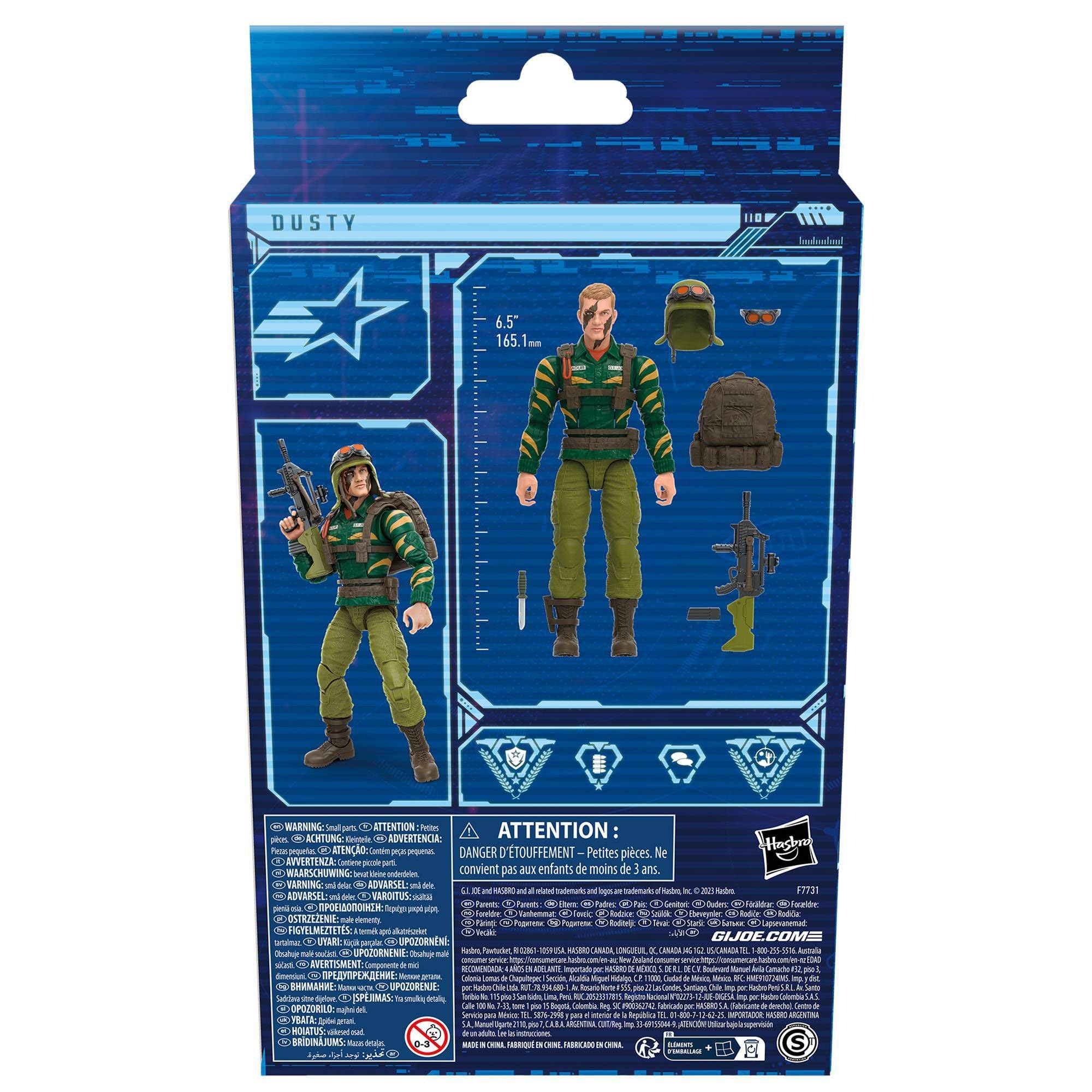 Foto 4 | Figura De Acción Hasbro G.i. Joe Classified Series Elite Dusty - Venta Internacional.