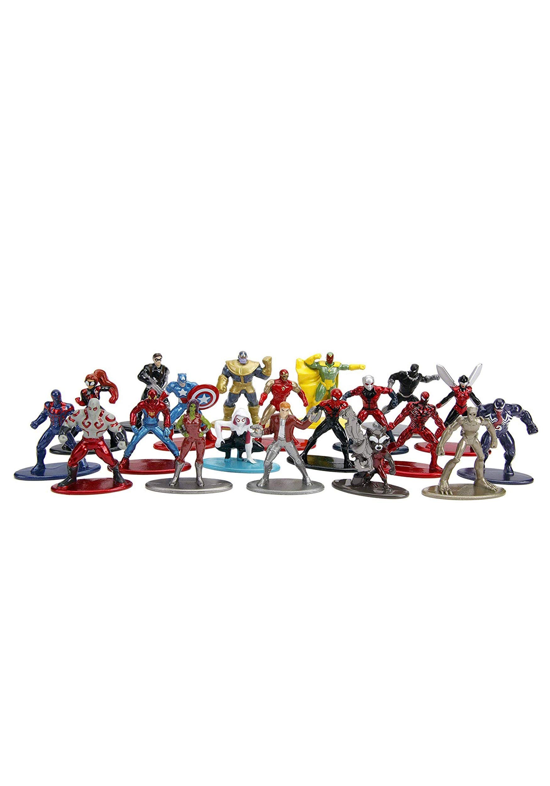 Foto 6 pulgar | Figuras Coleccionables Jada Toys Marvel, Paquete De 20 Unidades, Wave 1, 1,65 Cm - Venta Internacional.