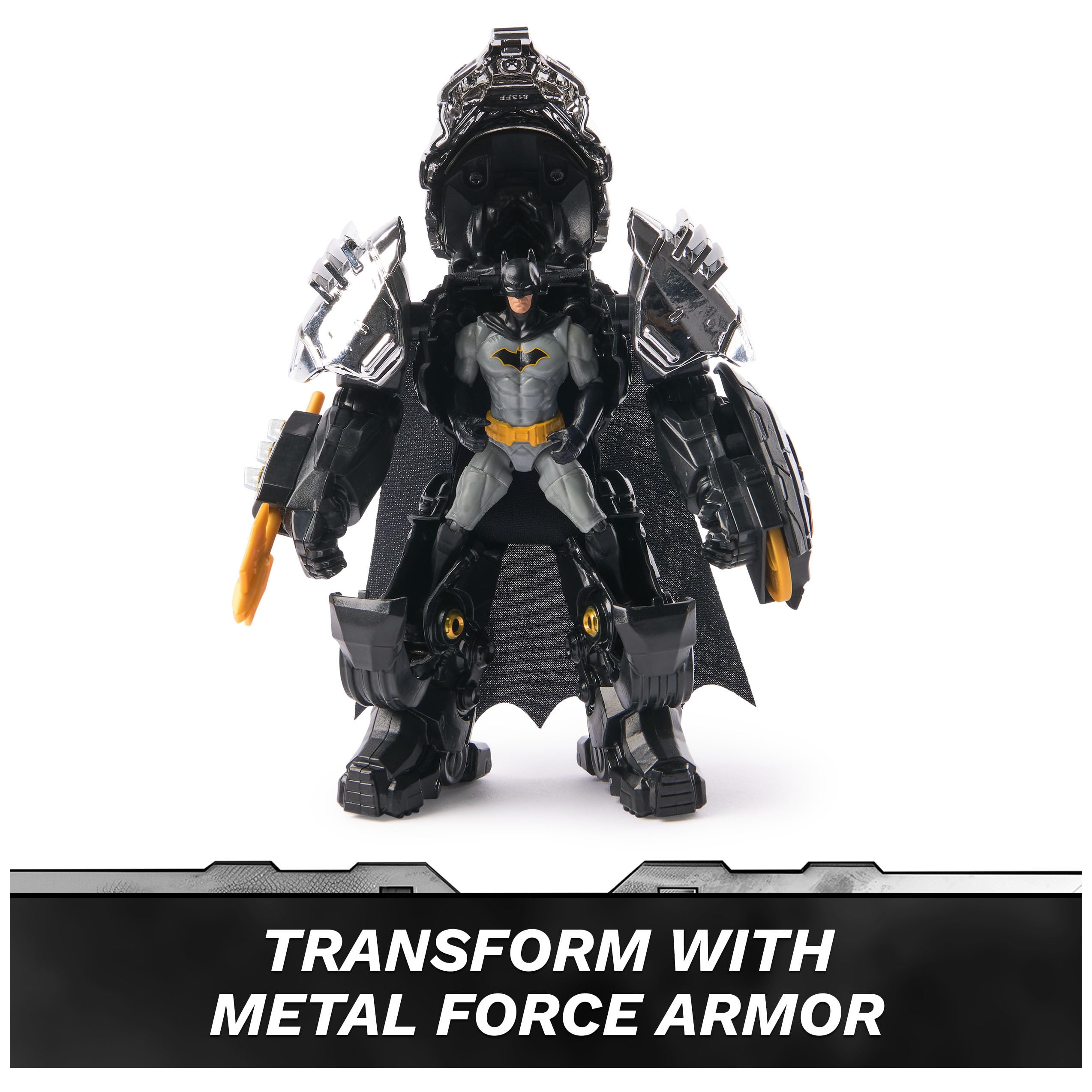 Foto 4 pulgar | Figura De Acción Spin Master Dc Comics Metal Force Batman - Venta Internacional.