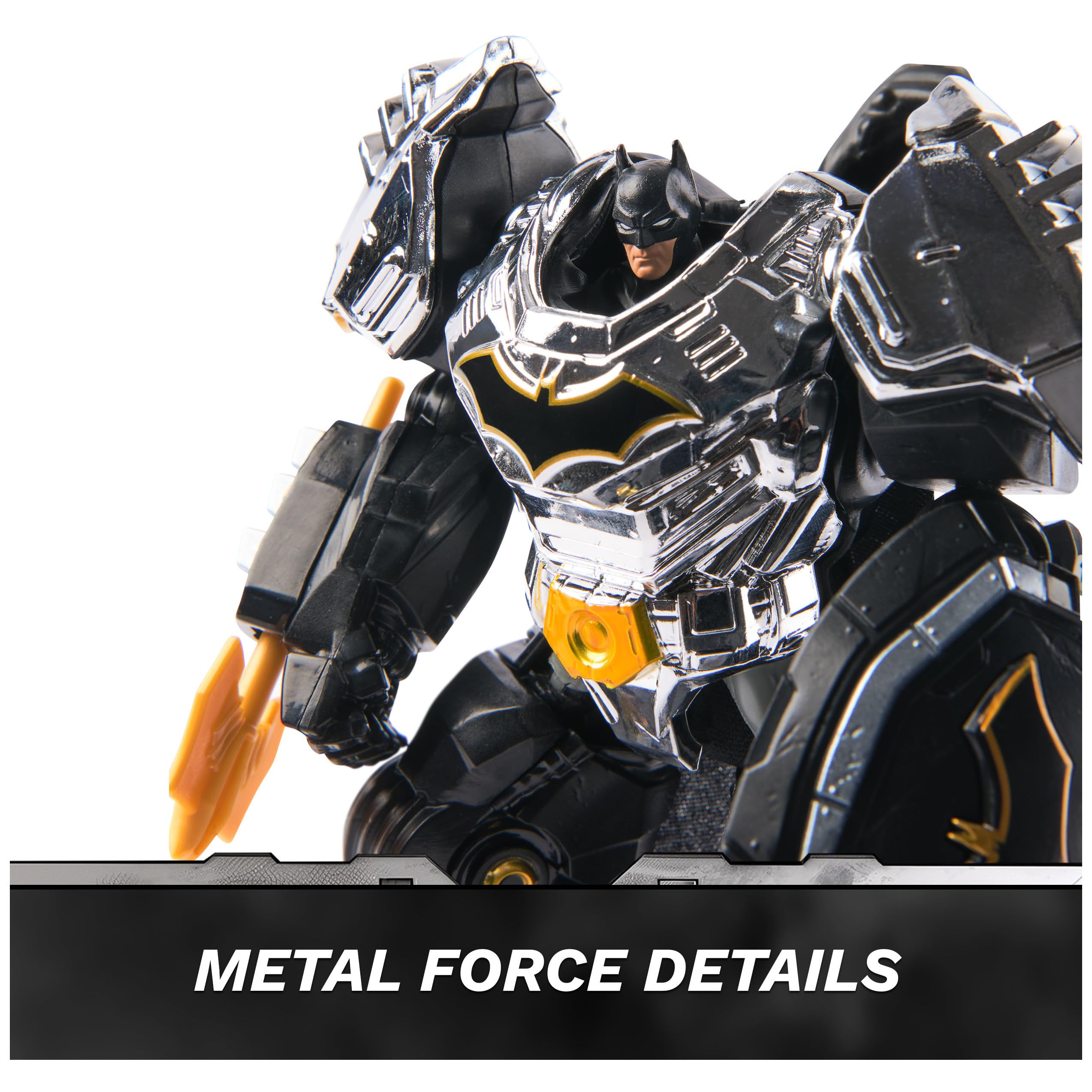 Foto 4 | Figura De Acción Spin Master Dc Comics Metal Force Batman - Venta Internacional.