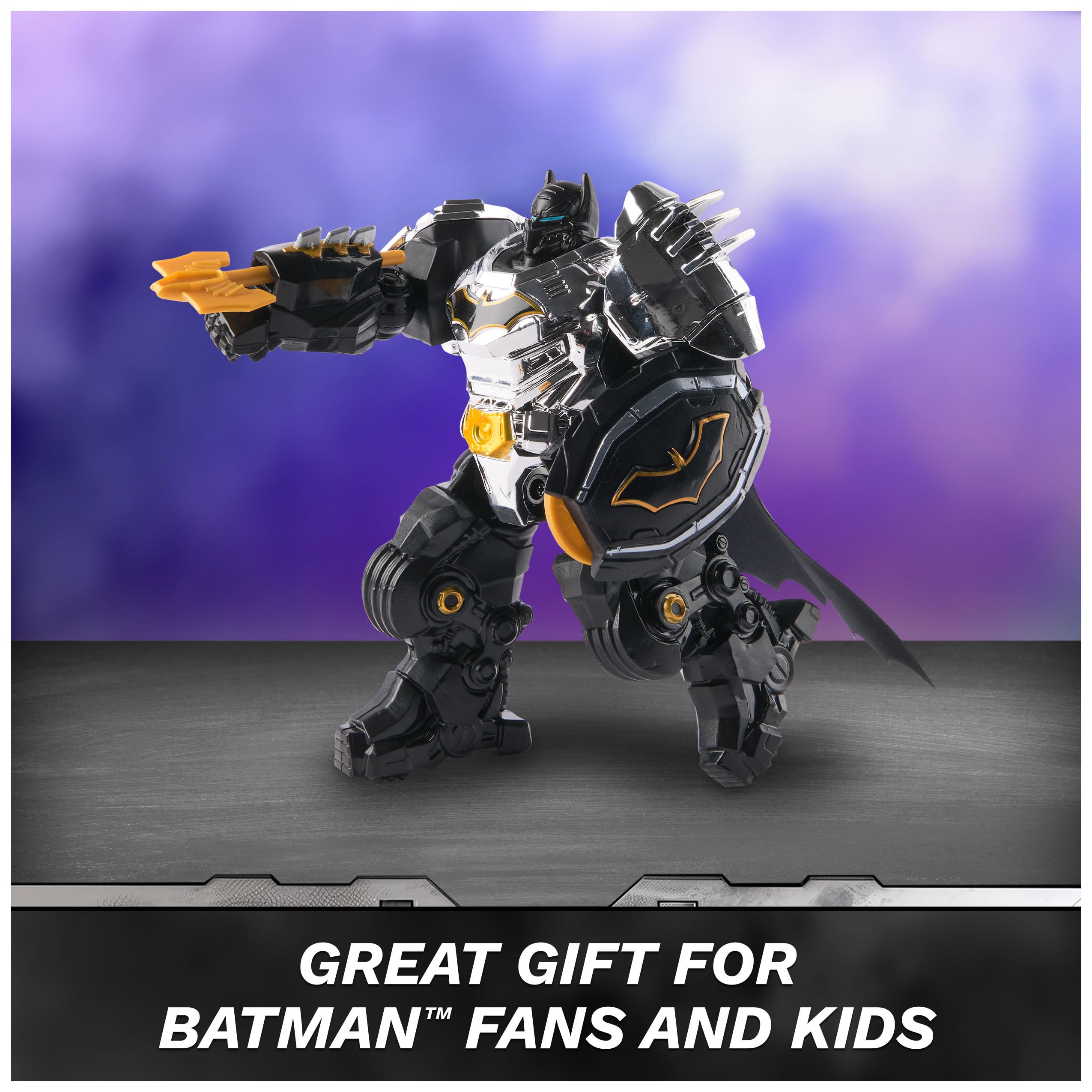 Foto 5 | Figura De Acción Spin Master Dc Comics Metal Force Batman - Venta Internacional.
