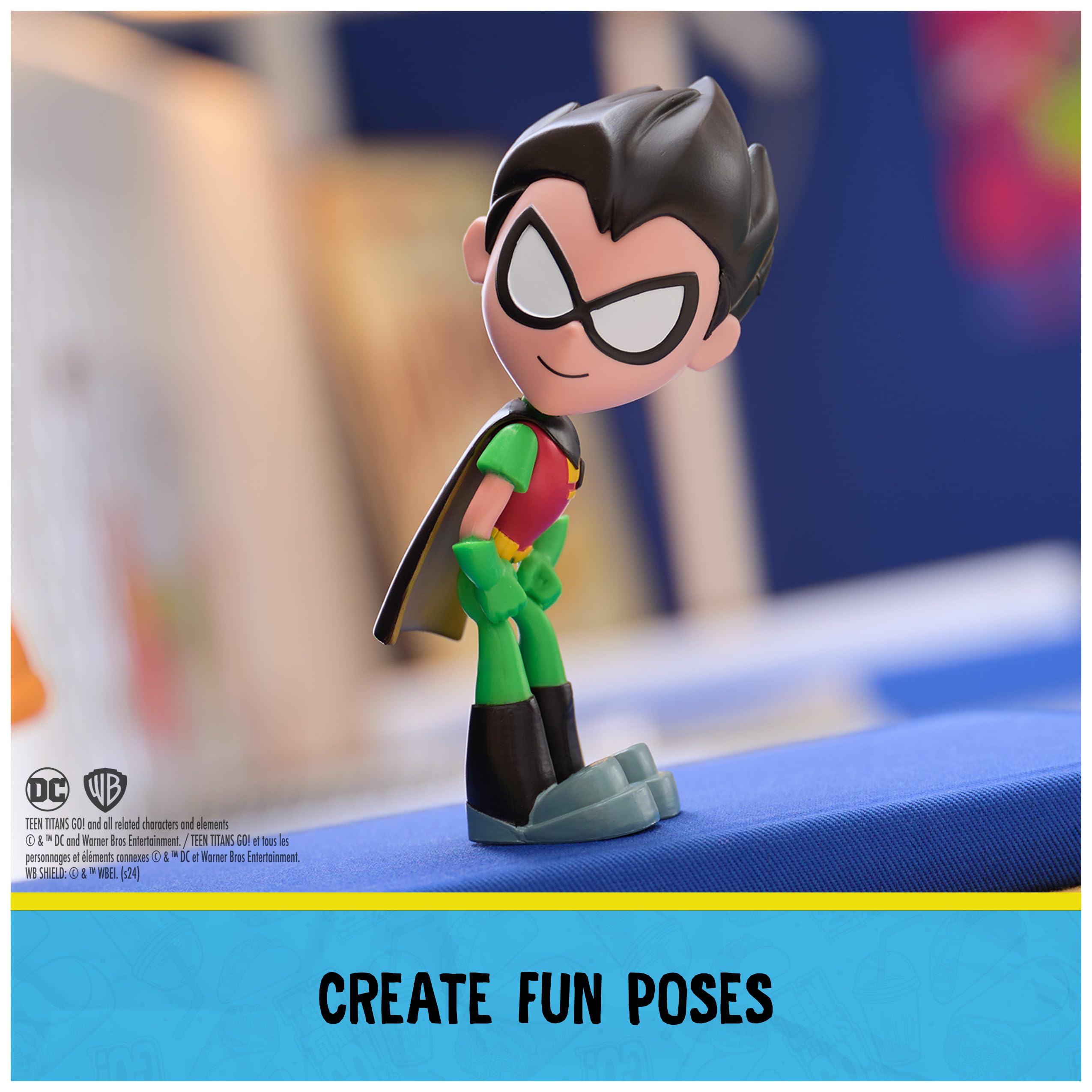Foto 5 pulgar | Figura De Acción Dc Comics Teen Titans Go! Robin, Los Titanes Retorcidos - Venta Internacional.