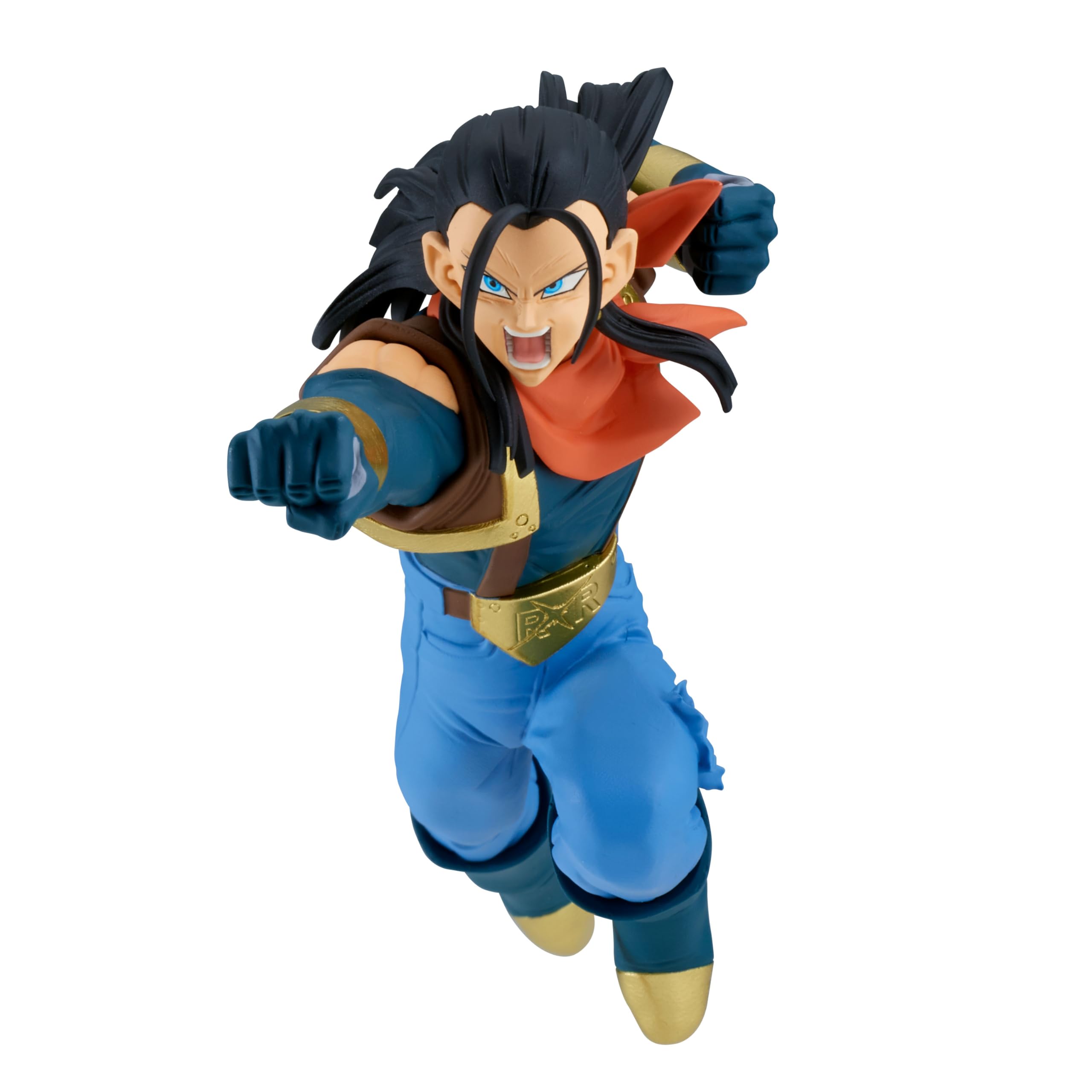 Figura Banpresto Dragon Ball Gt Super #17 Contra Goku De 6.3 Pulgadas - Venta Internacional.
