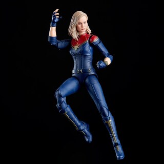 Foto 3 | Figura De Acción Capitana Marvel De La Serie Marvel Legends 15 Cm - Venta Internacional.