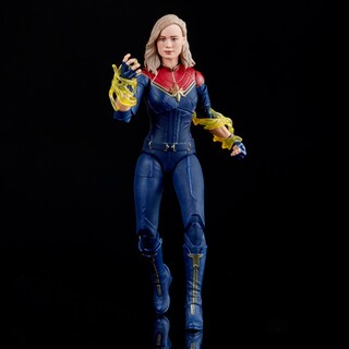 Foto 4 | Figura De Acción Capitana Marvel De La Serie Marvel Legends 15 Cm - Venta Internacional.