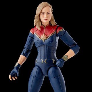 Foto 6 | Figura De Acción Capitana Marvel De La Serie Marvel Legends 15 Cm - Venta Internacional.