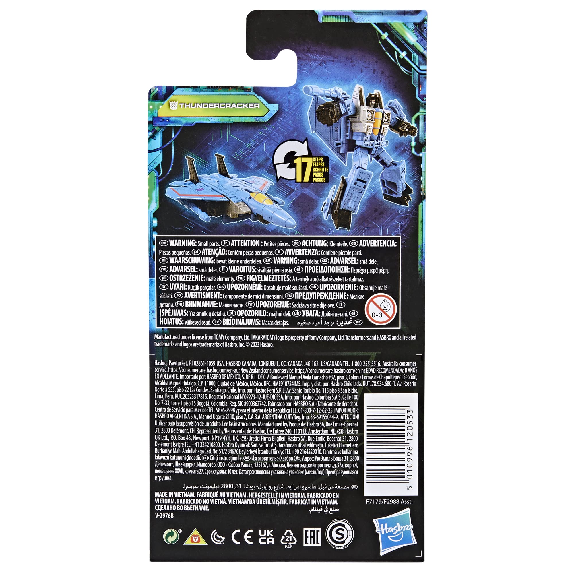 Foto 5 | Figura De Acción Transformers Legacy Evolution Thundercracker - Venta Internacional.