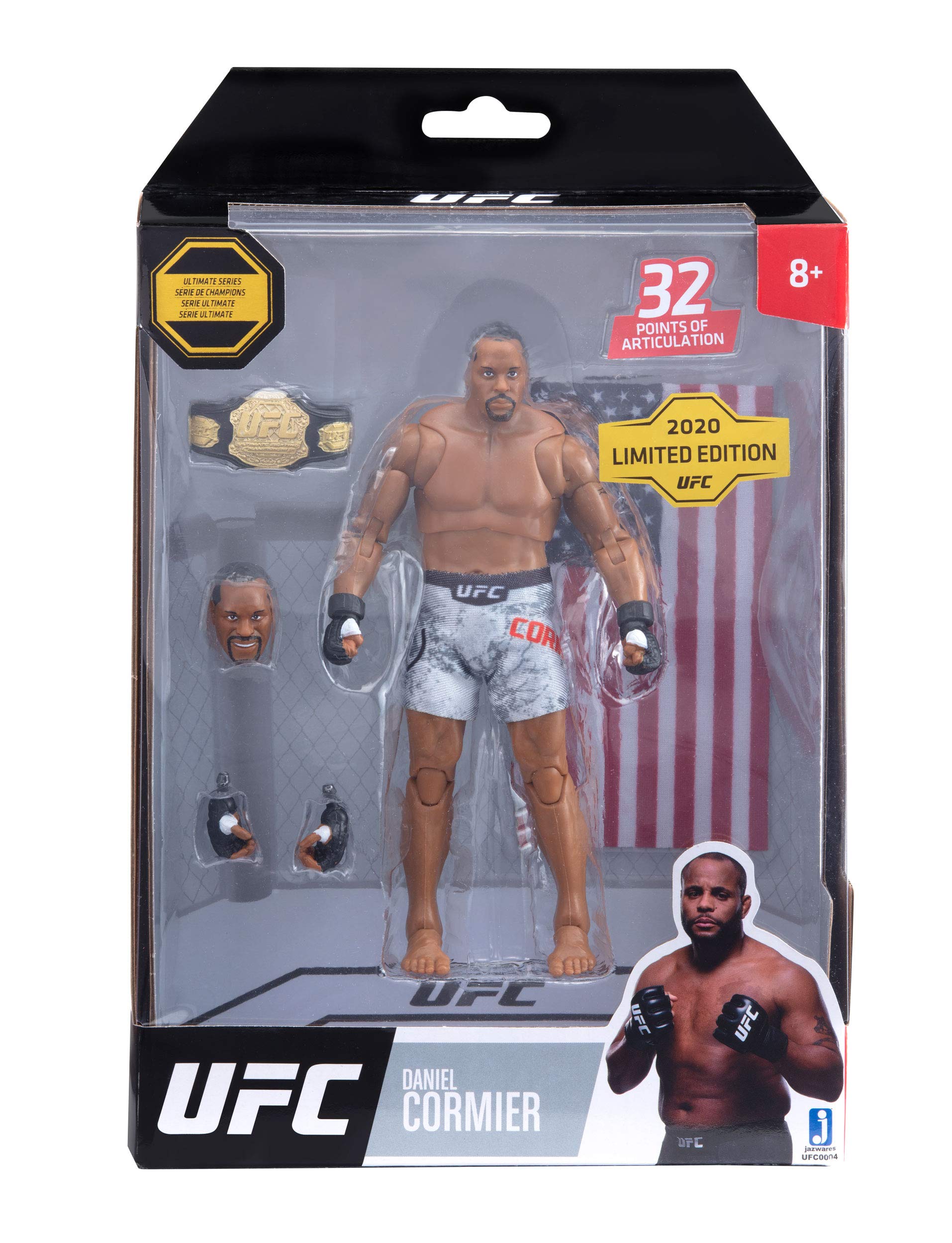 Foto 2 | Figura De Acción Ufc Ultimate Series Edición Limitada Daniel Cormier - Venta Internacional.