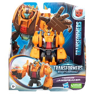 Foto 4 | Figura De Acción Transformers Earthspark Warrior Terran Jawbreaker - Venta Internacional.