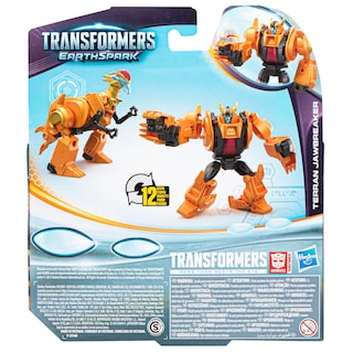 Foto 5 | Figura De Acción Transformers Earthspark Warrior Terran Jawbreaker - Venta Internacional.