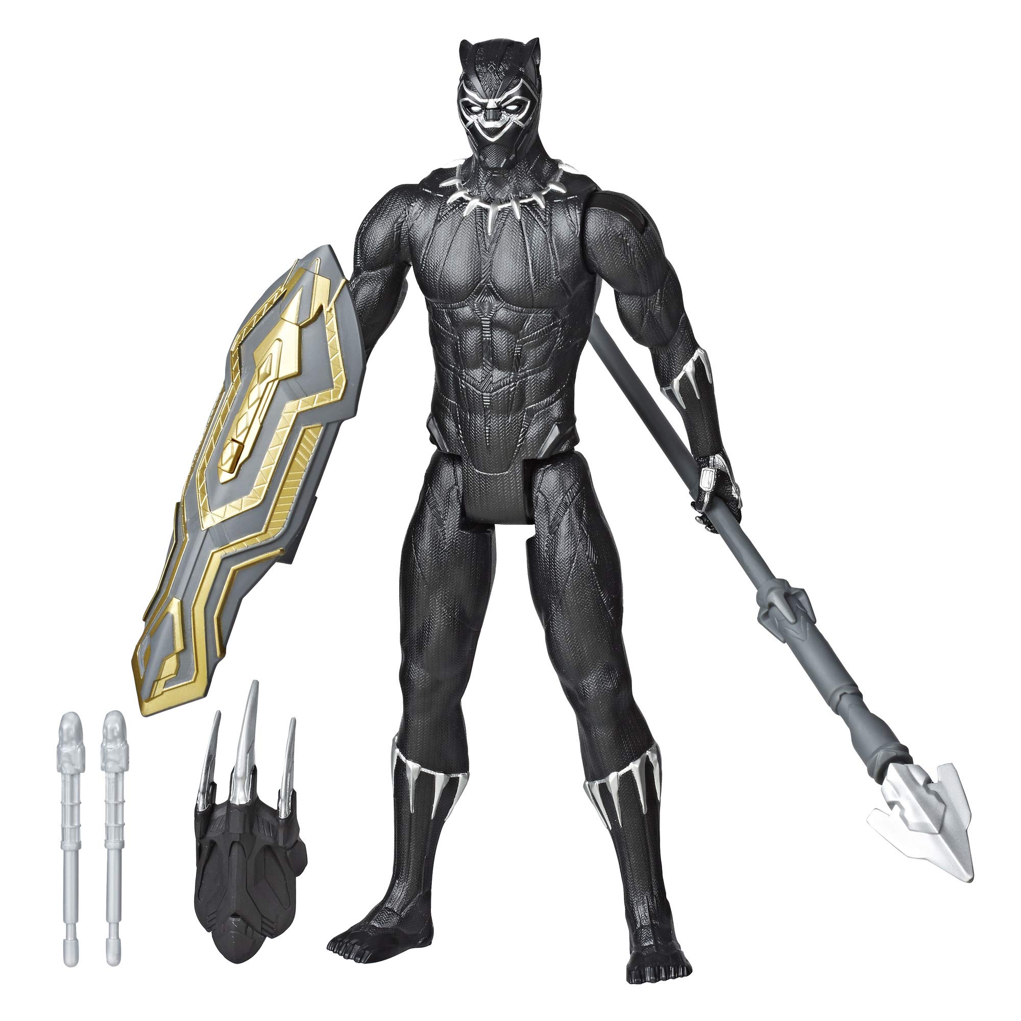 Figura De Acción Marvel Avengers Titan Hero Black Panther 30 Cm - Venta Internacional.