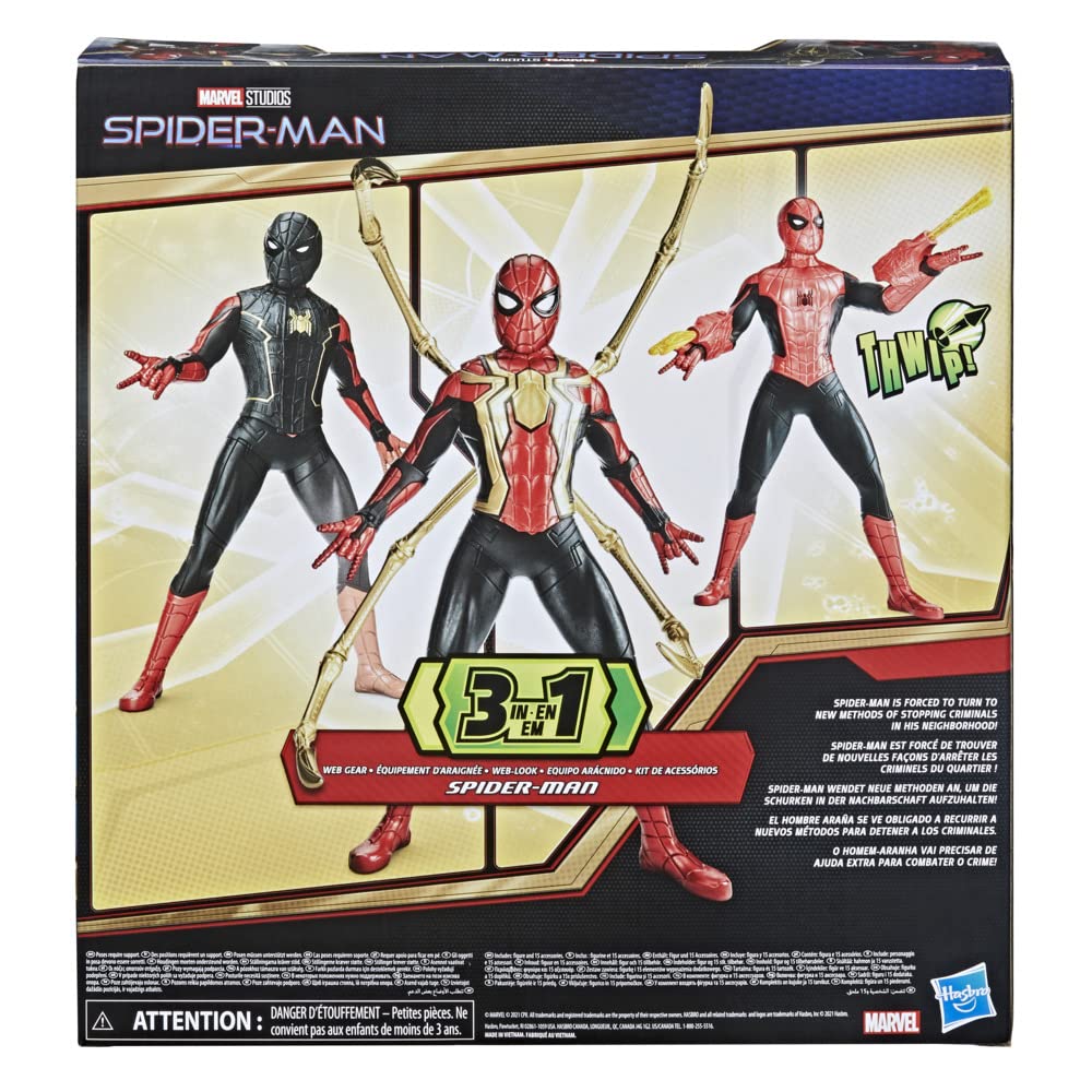 Foto 5 pulgar | Figura De Acción Spider-man: No Way Home Deluxe De 33 Cm Con Efectos De Sonido - Venta Internacional.