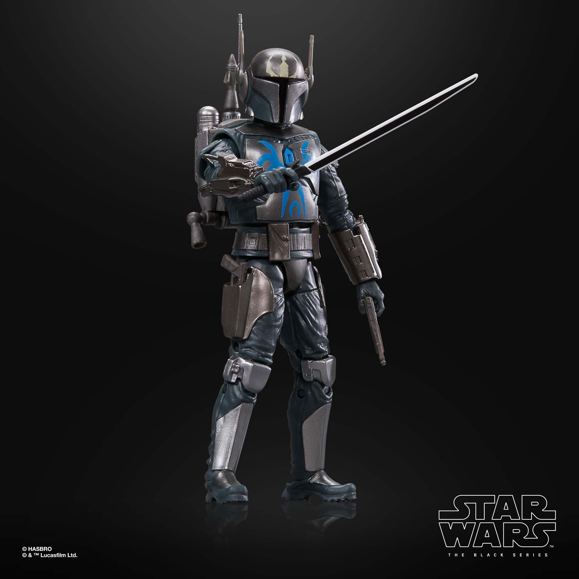 Foto 5 pulgar | Figura De Acción Star Wars The Black Series Pre Vizsla 15 Cm - Venta Internacional.