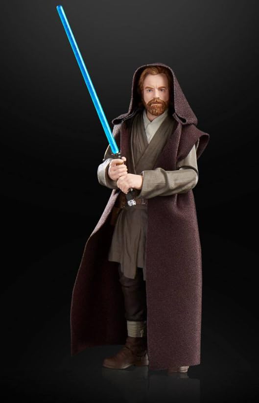 Foto 6 pulgar | Figura De Acción Star Wars The Black Series Obi-wan Kenobi 15 Cm - Venta Internacional.