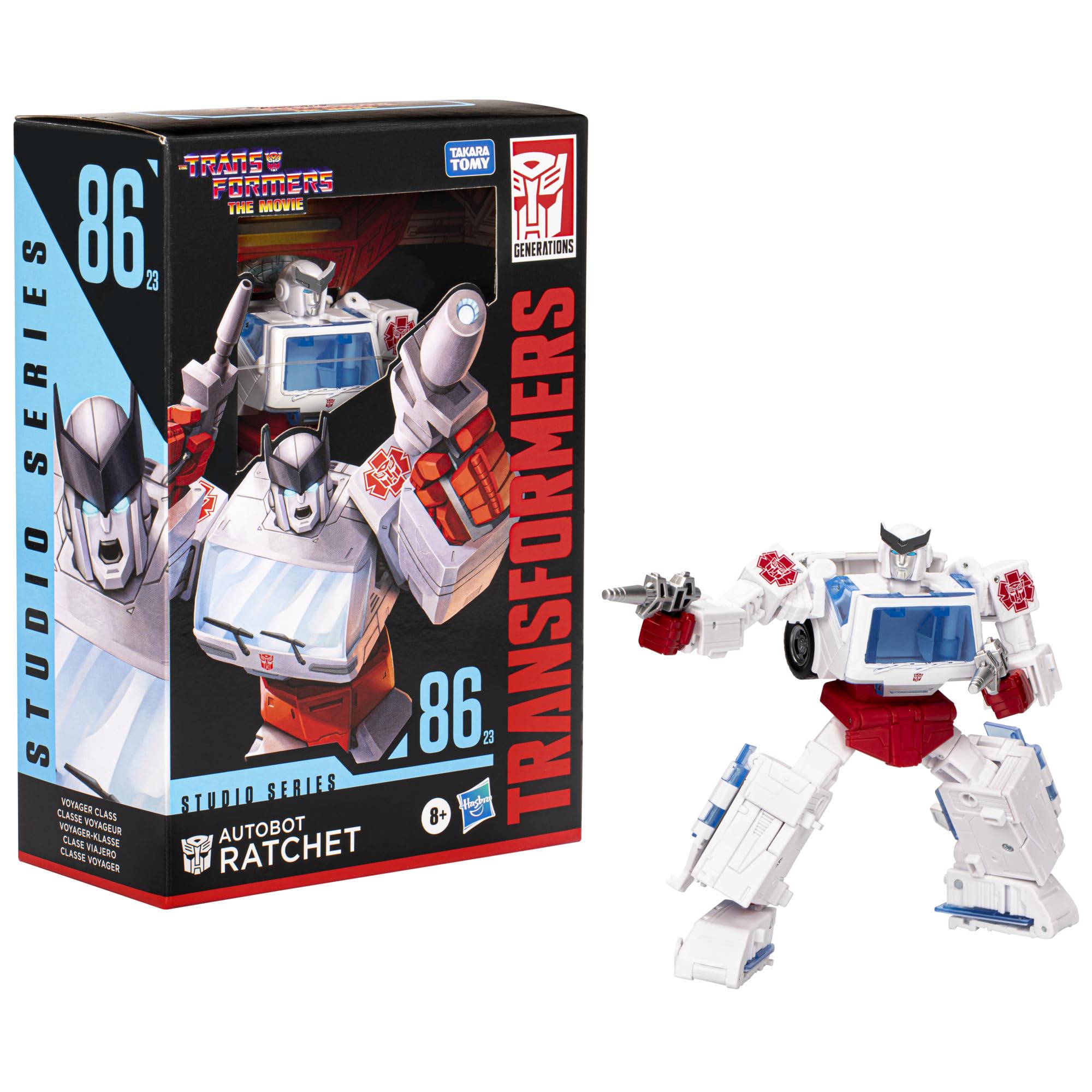 Foto 4 pulgar | Figura De Acción Transformers Studio Series Voyager Ratchet - Venta Internacional.