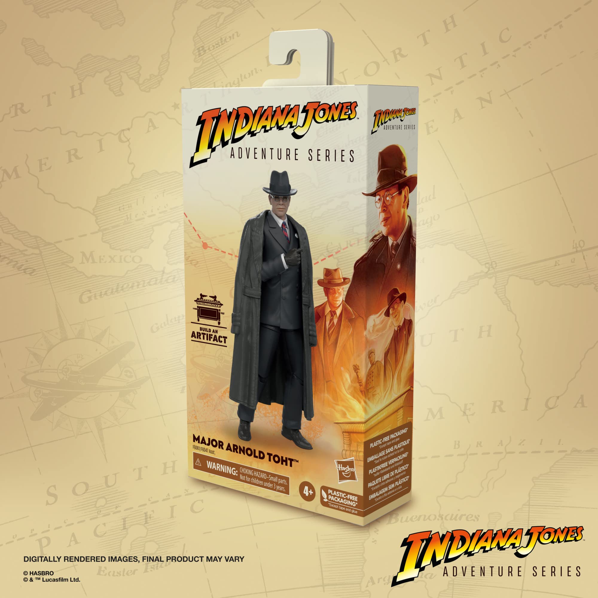 Foto 3 pulgar | Figura De Acción Hasbro Indiana Jones Raiders Lost Ark De 6 Pulgadas - Venta Internacional.